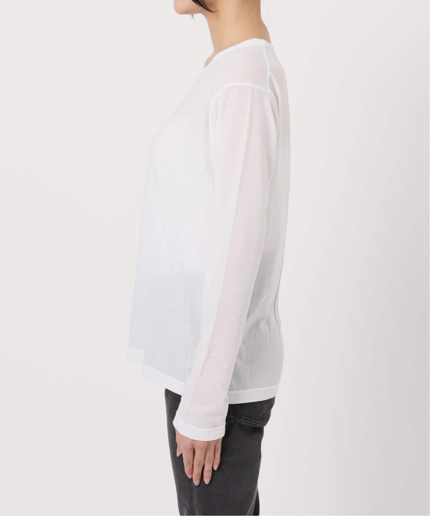 追加3 / 新色》シアークルーネックロングTシャツ（Tシャツ／カットソー