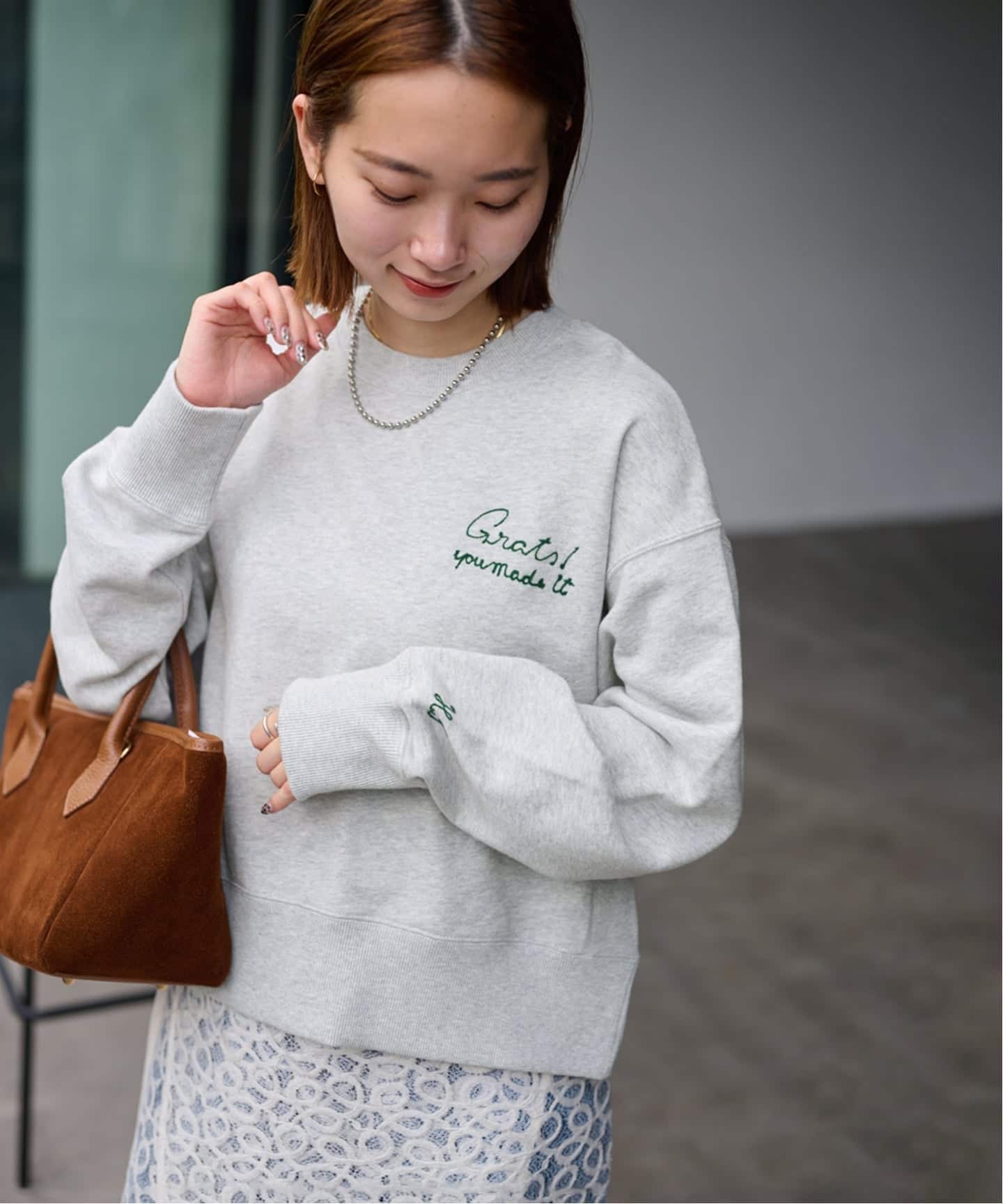 25SSJOURNAL STANDARD relume スウェット 予約》［25AW新作］刺繍ロゴスウェット（スウェット）｜JOURNAL