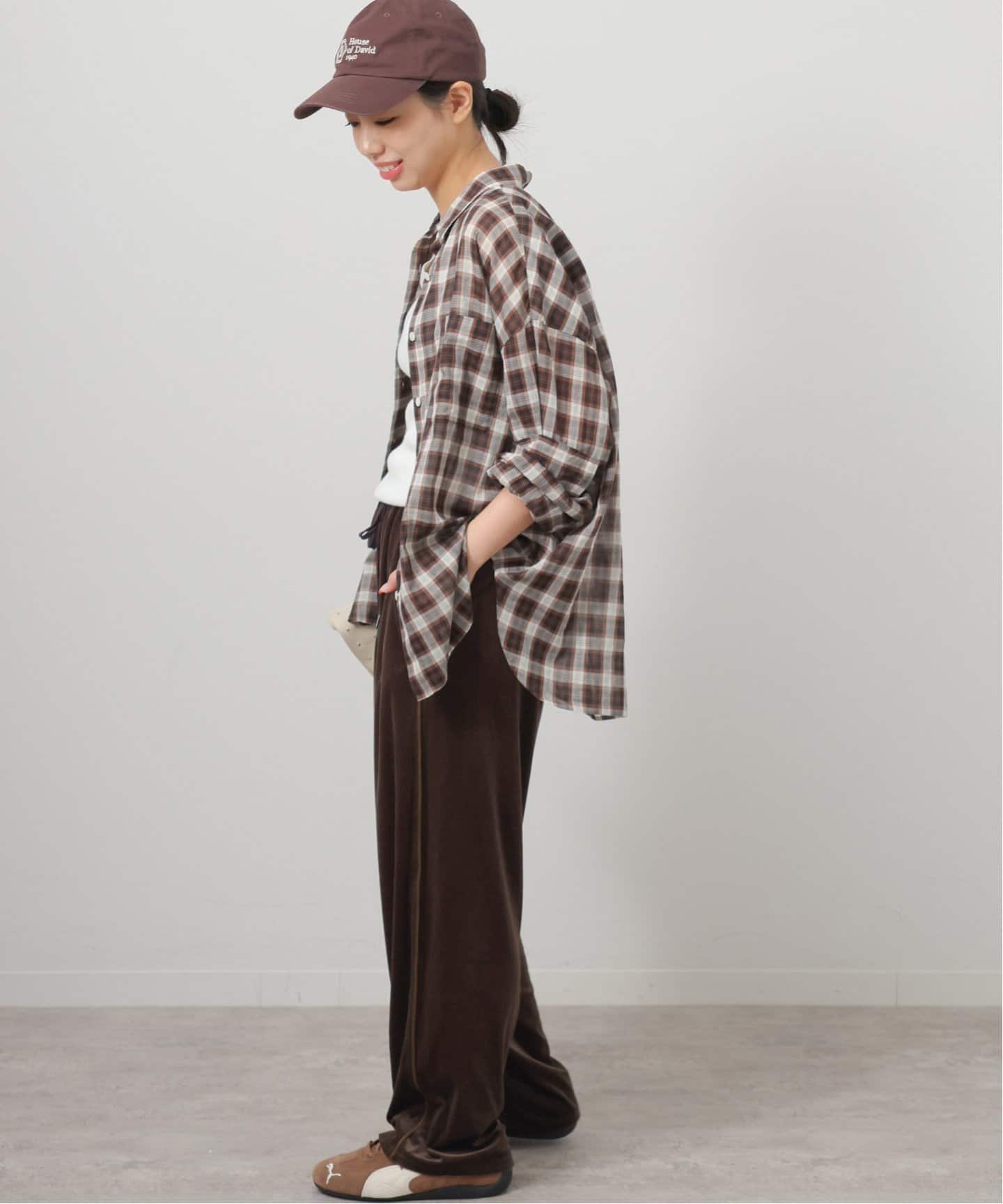 JOURNAL STANDARD relume ライントラックパンツ 予約》ベロアコードライントラックパンツ（ジャージ／トラック