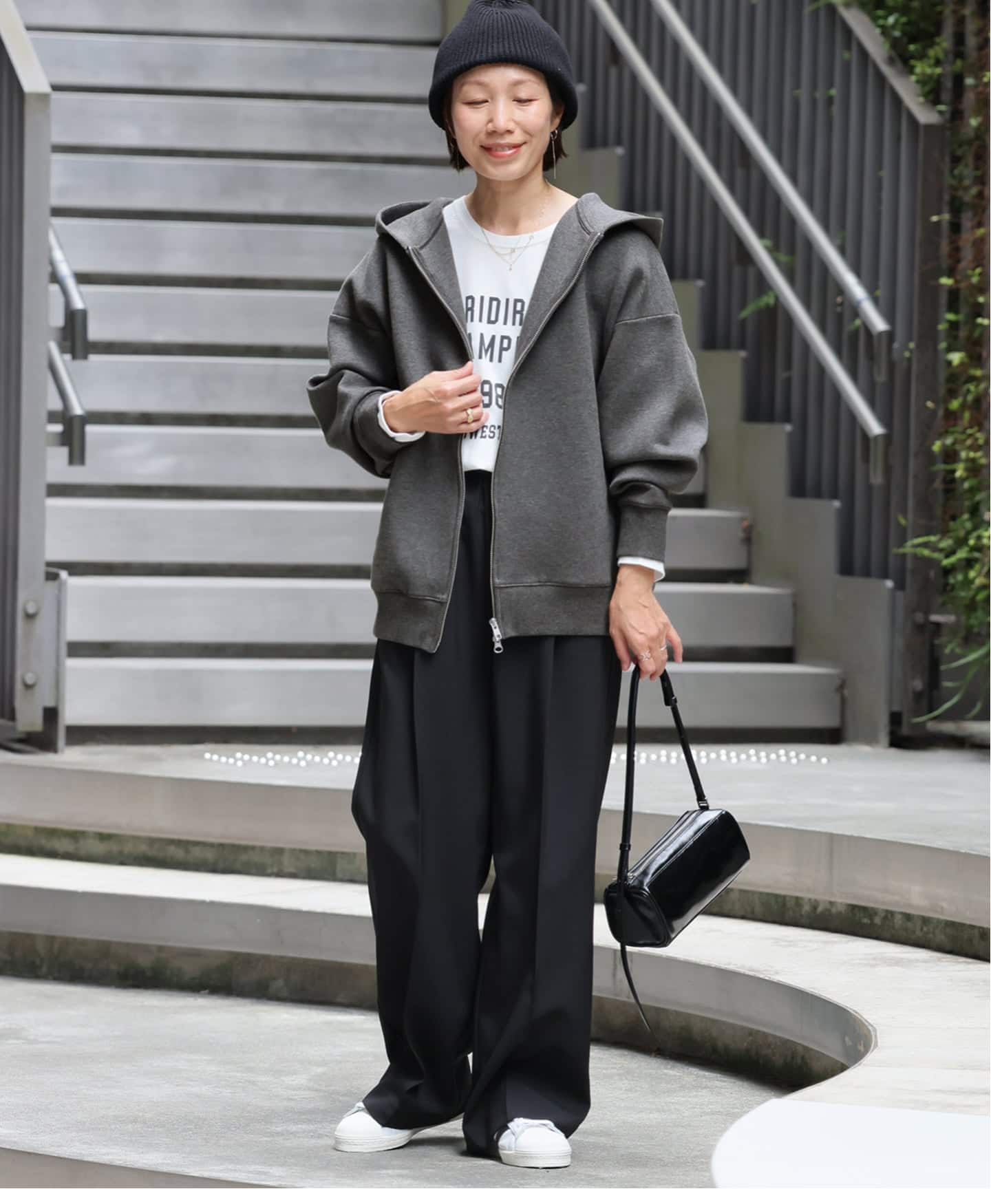 JOURNAL STANDARD relume フーディーブルゾン ブラックD WEB限定追加3》フーディーブルゾン（パーカー）｜JOURNAL STANDARD