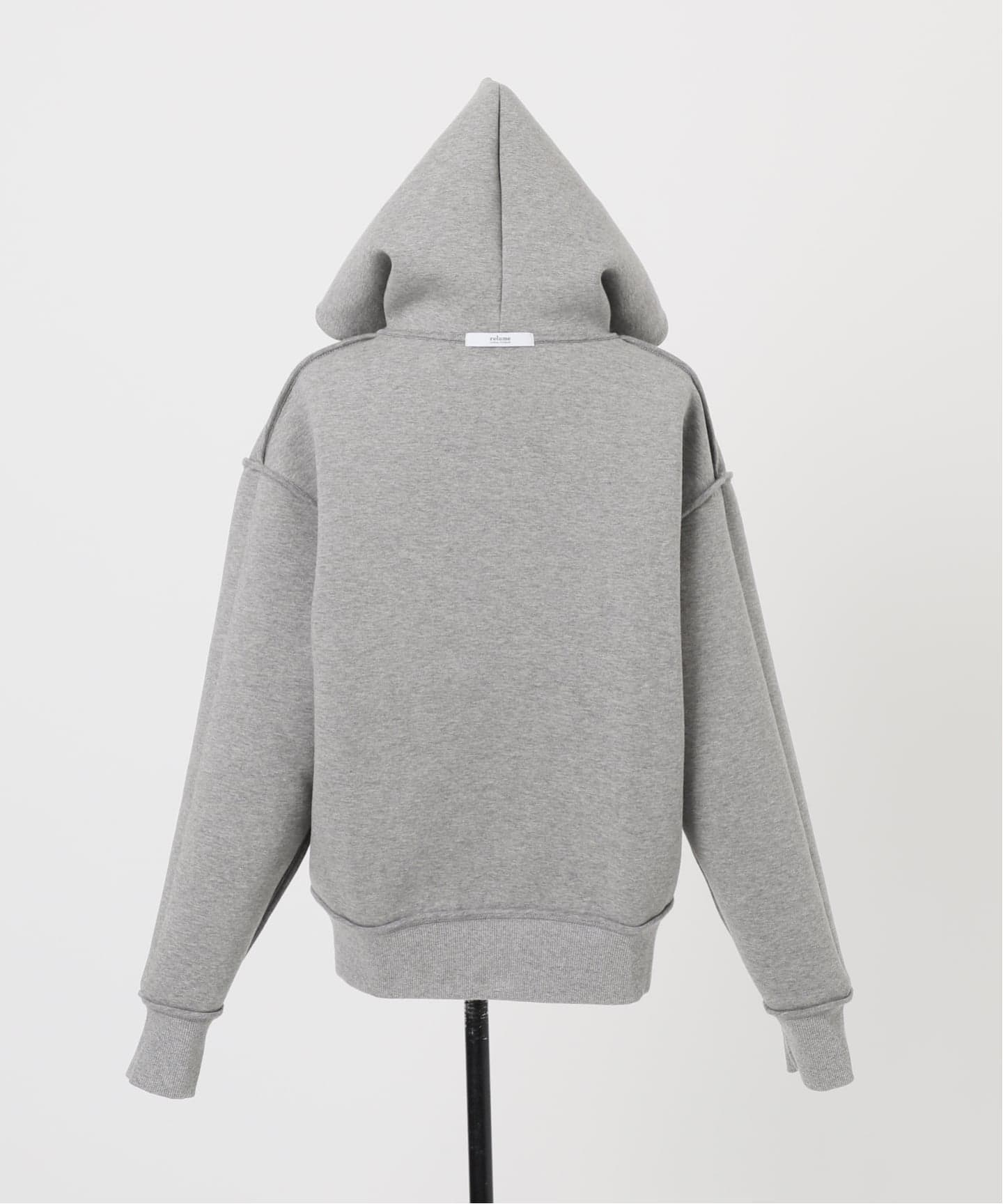 レリューム フーディーブルゾン グレー フリーサイズ 美品 中古・古着通販】JOURNAL STANDARD relume (ジャーナルスタンダード