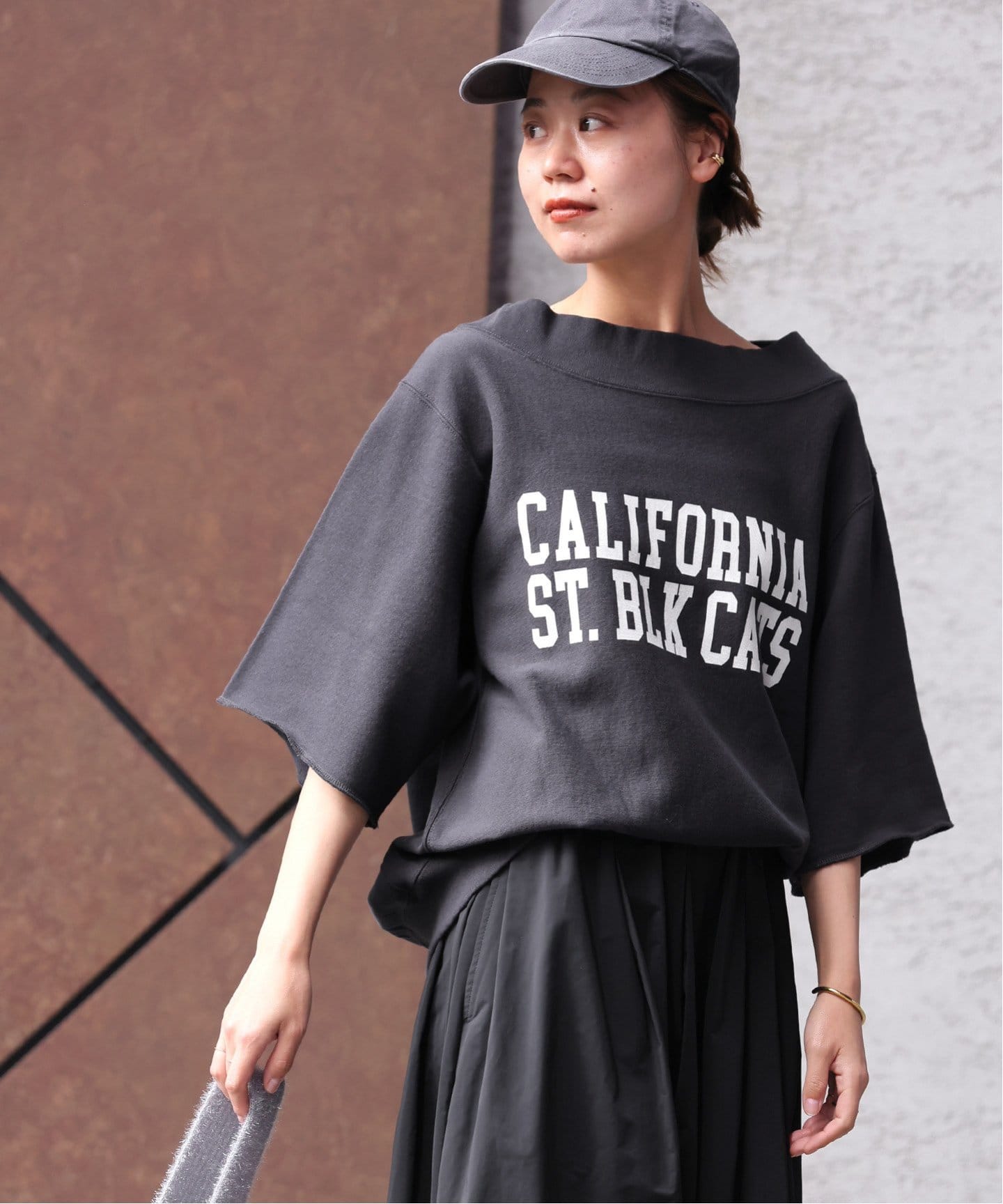 25SSJOURNAL STANDARD relume スウェット 追加6》オーバーサイズロングスウェット（スウェット）｜JOURNAL