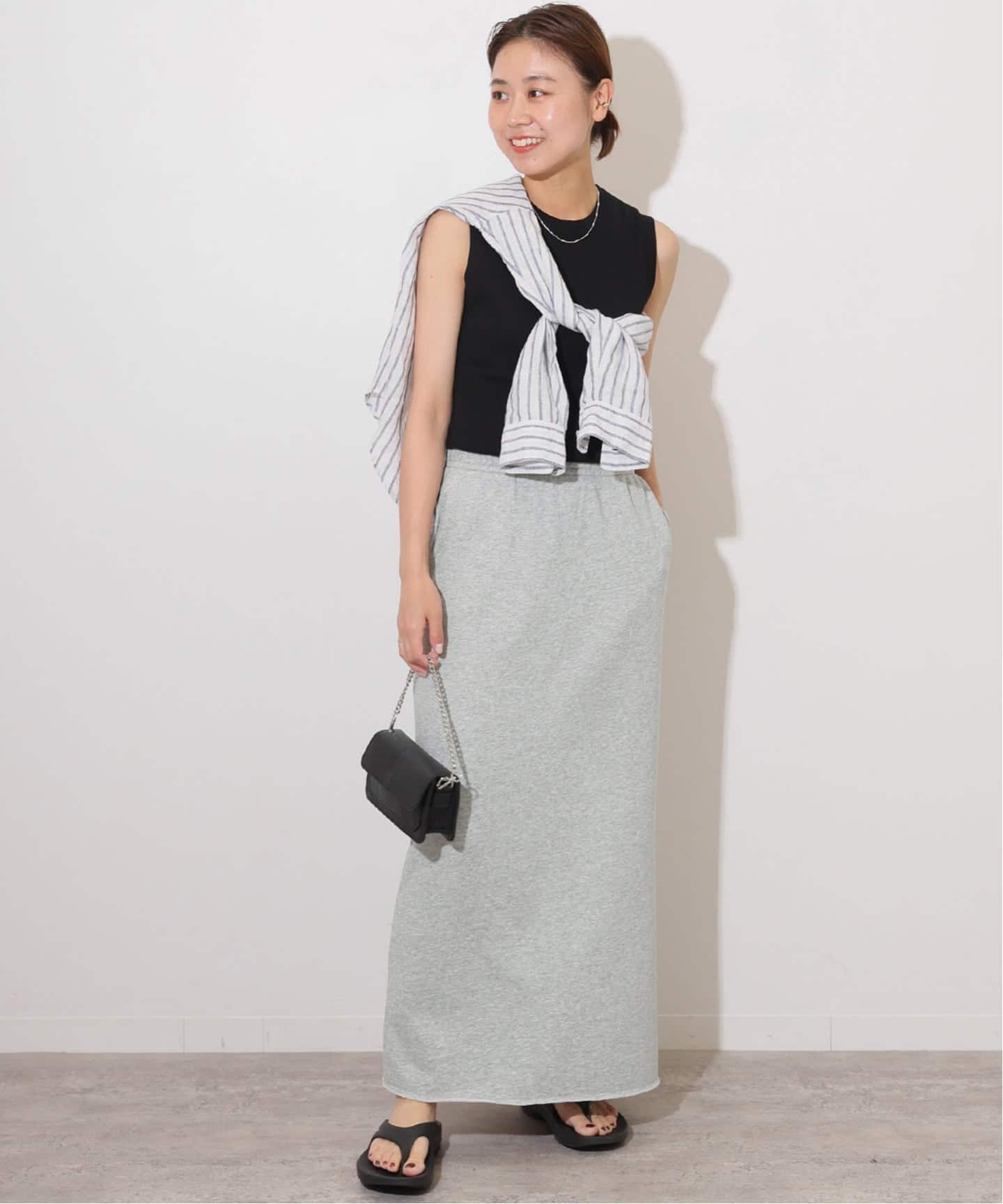 JOURNAL STANDARD relume スウェットマキシスカート JOURNAL STANDARD relume スカート 「WEB限定追加7」スウェット