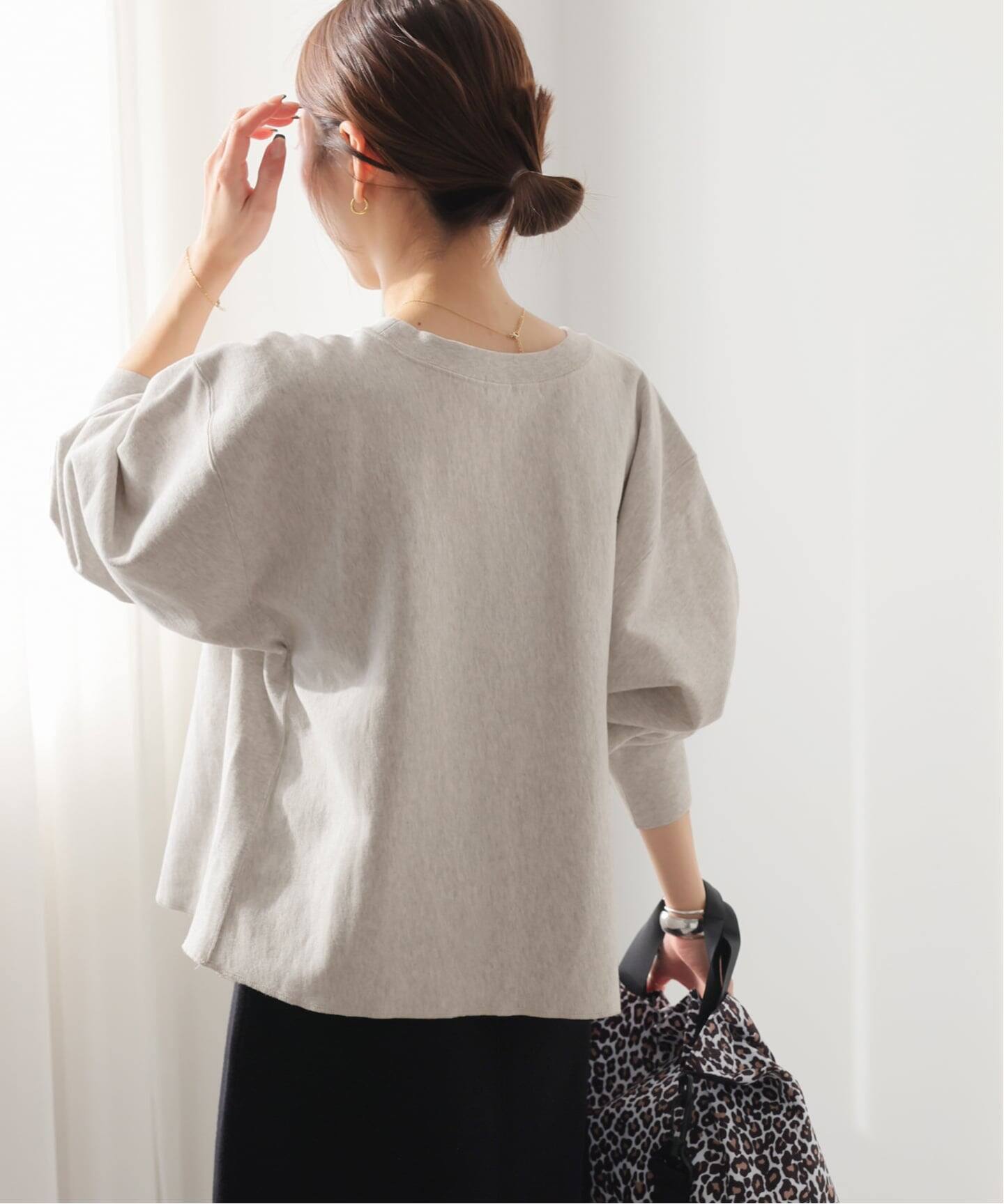 JOURNAL STANDARD バックフロッキーロゴ7分袖スウェット JOURNAL STANDARD - バックフロッキーロゴ7分袖スウェットの通販 by