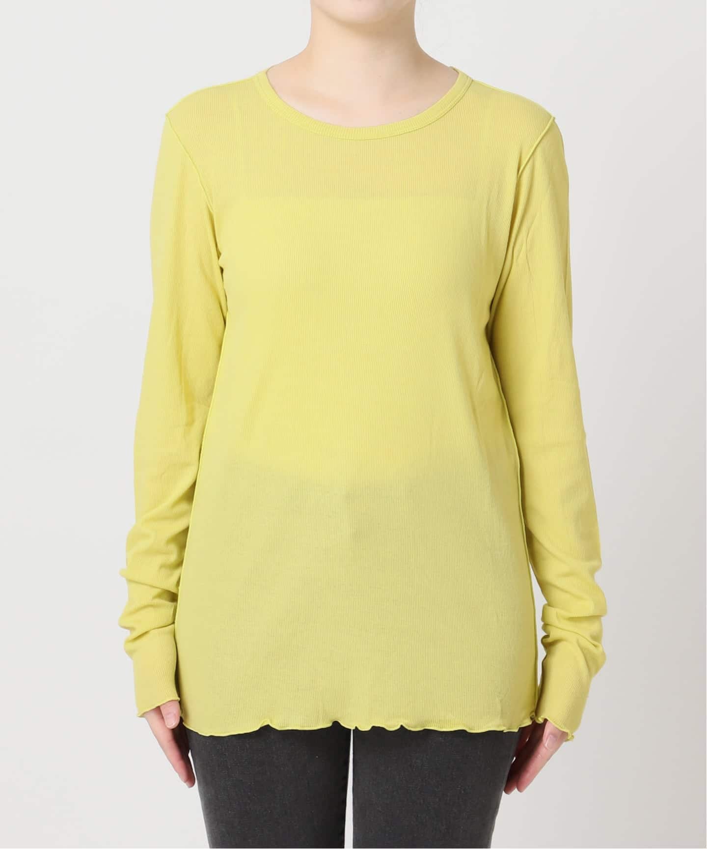 シアーテレコクルーネックプルオーバー（Tシャツ／カットソー