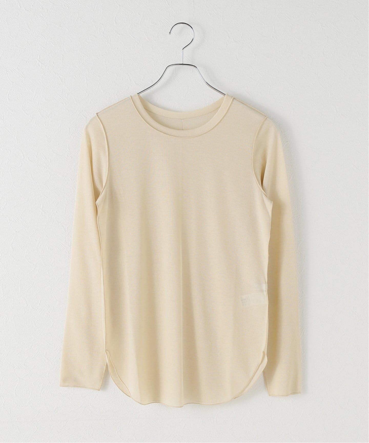 「JOURNAL STANDARD relume」 長袖カットソー FREE ベージュ レディース シュシュフライスメローロングスリーブTEE（Tシャツ／カットソー