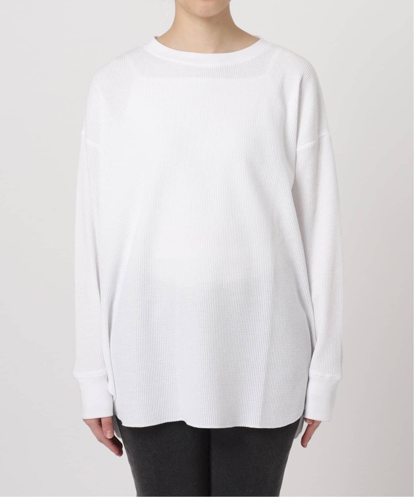 追加7》TCワッフルオーバーサイズロングスリーブTシャツ（T