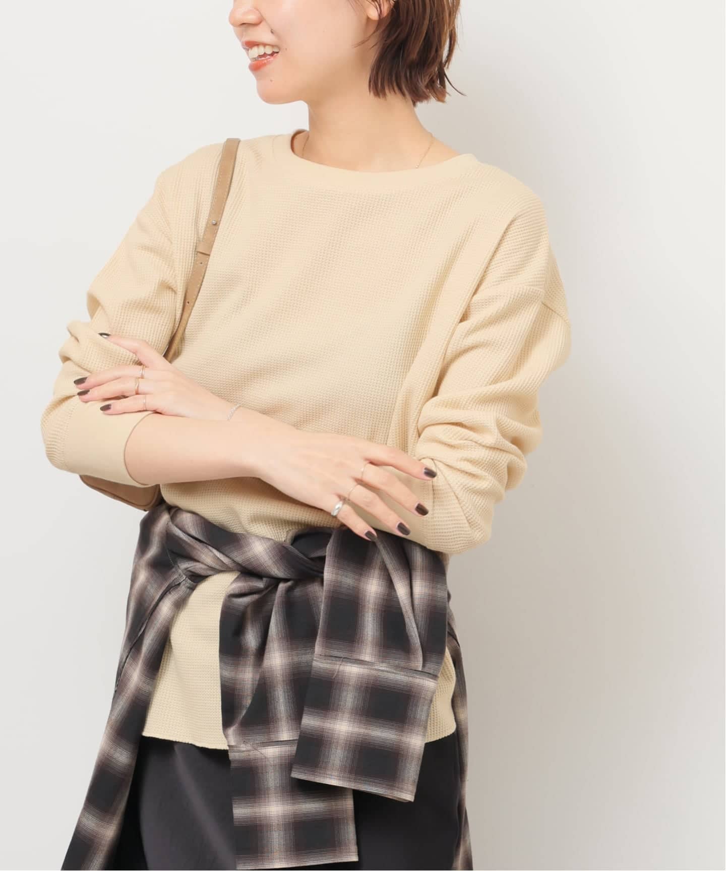 追加 / 新色》TCワッフルロングスリーブTシャツ（Tシャツ／カットソー