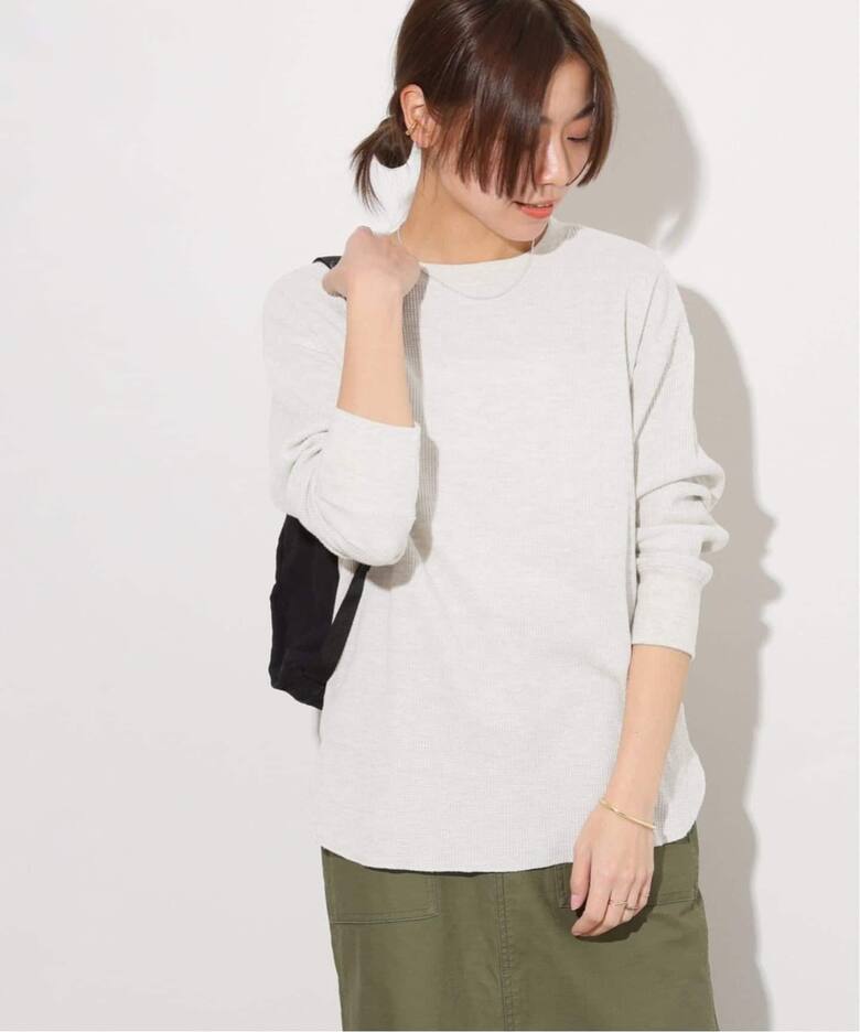 追加2》TCワッフルロングスリーブTシャツ（Tシャツ／カットソー 