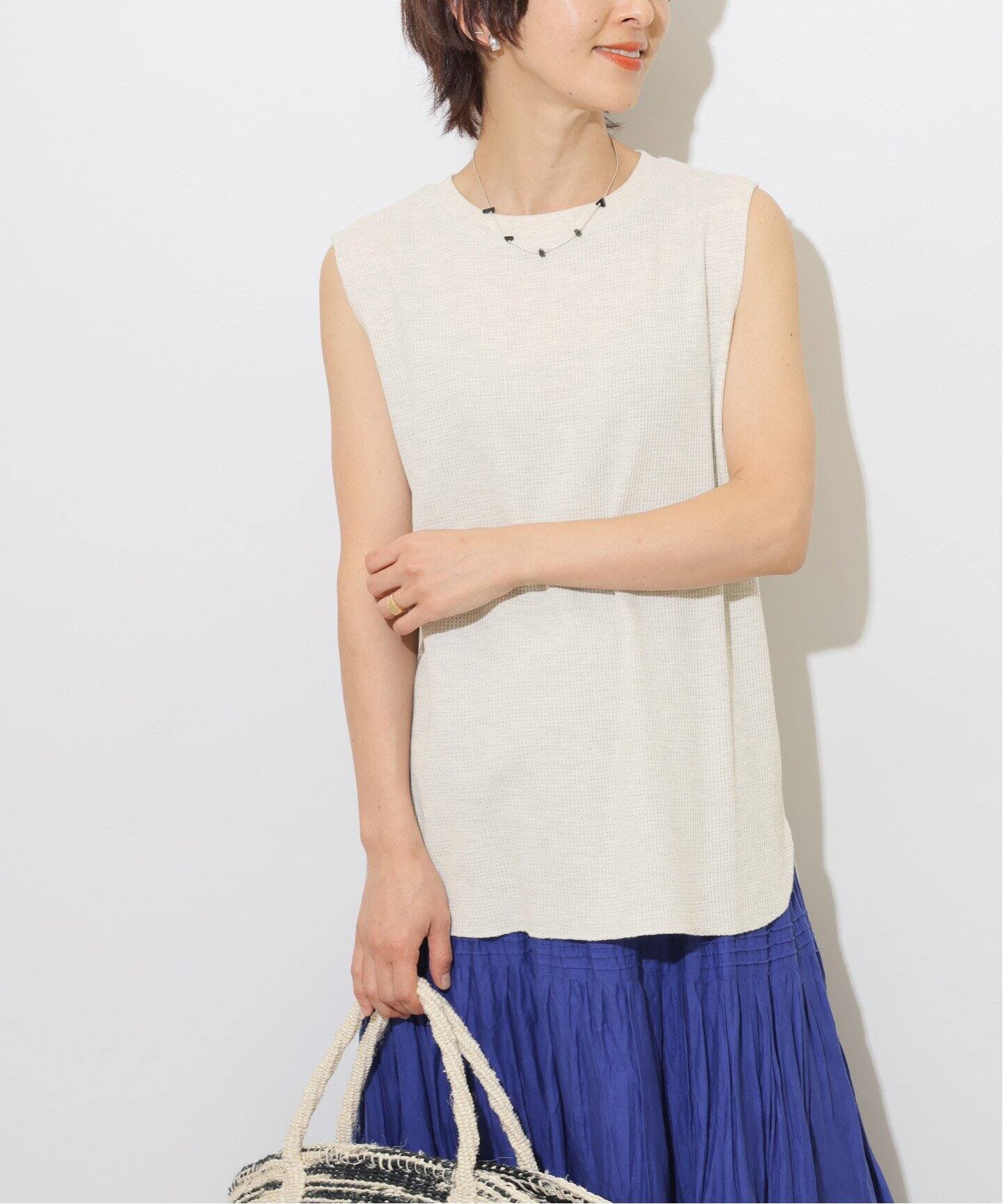 追加2》TCワッフルノースリーブ（Tシャツ／カットソー）｜JOURNAL 