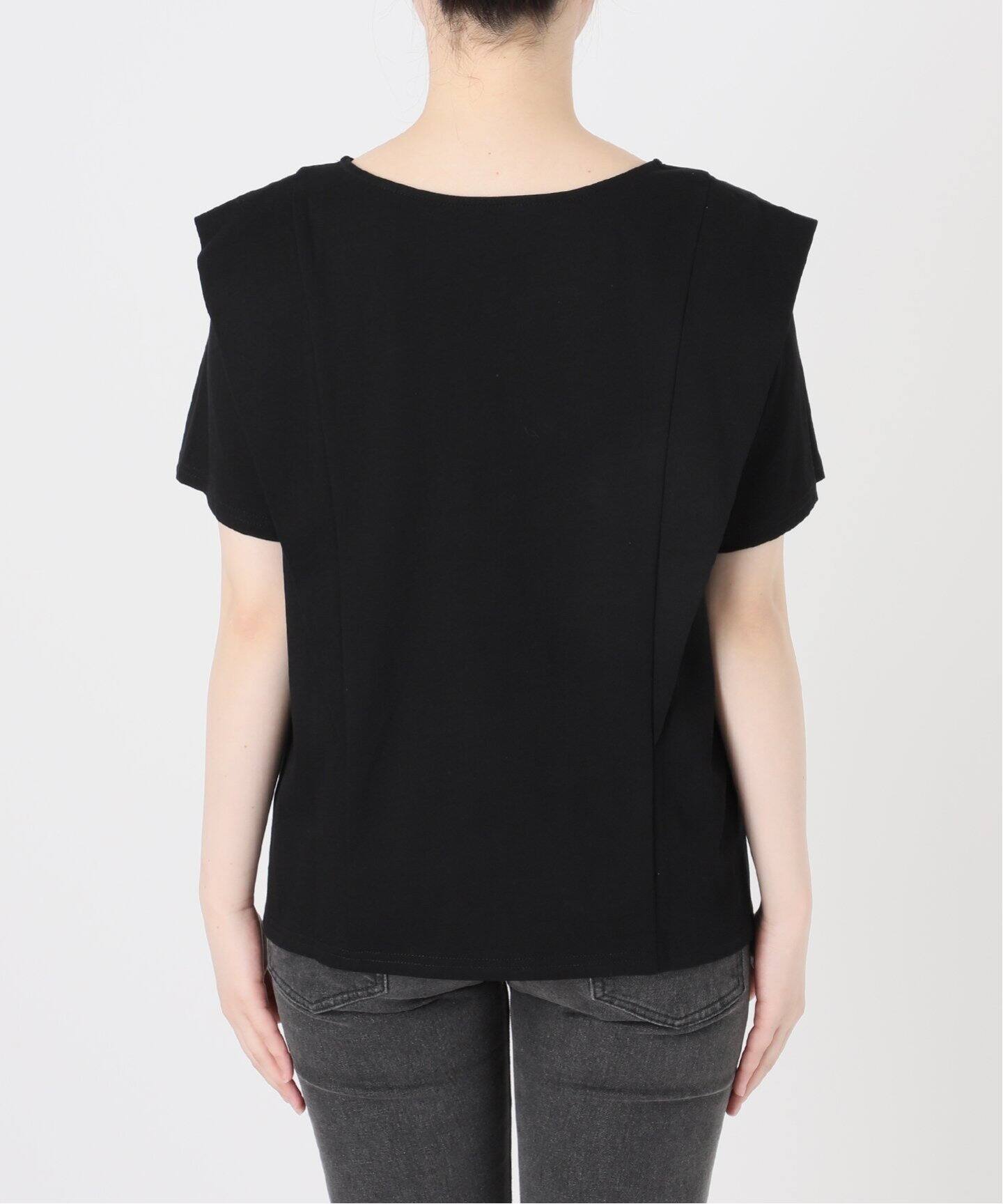 天竺ラッフルショルダーTEE（Tシャツ／カットソー）｜JOURNAL