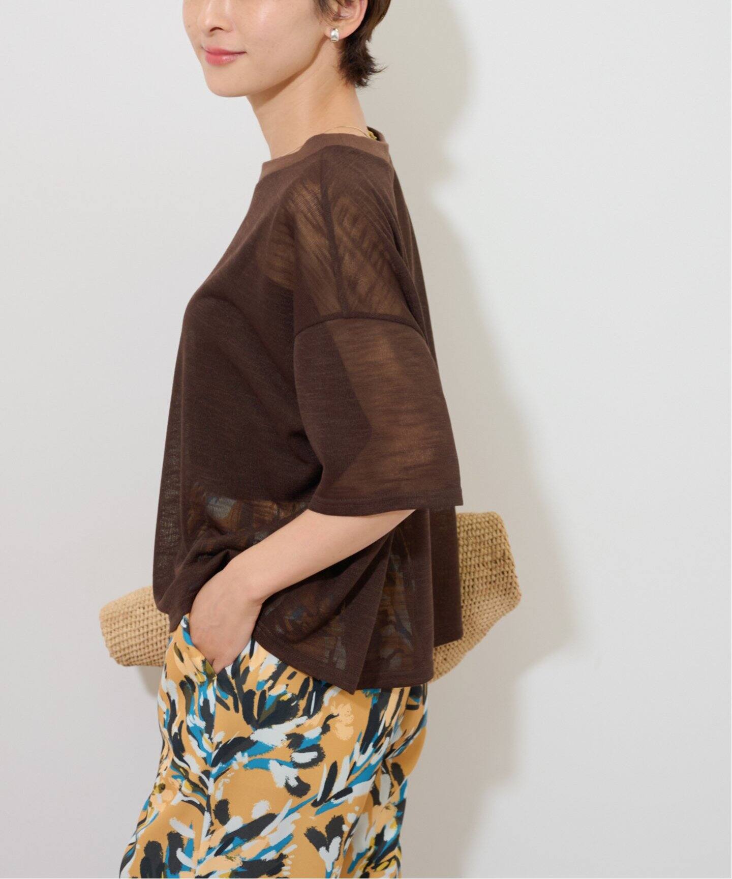 CITYSHOP / シティショップ | 2024SS | PATTERN SHEER CUT シアー