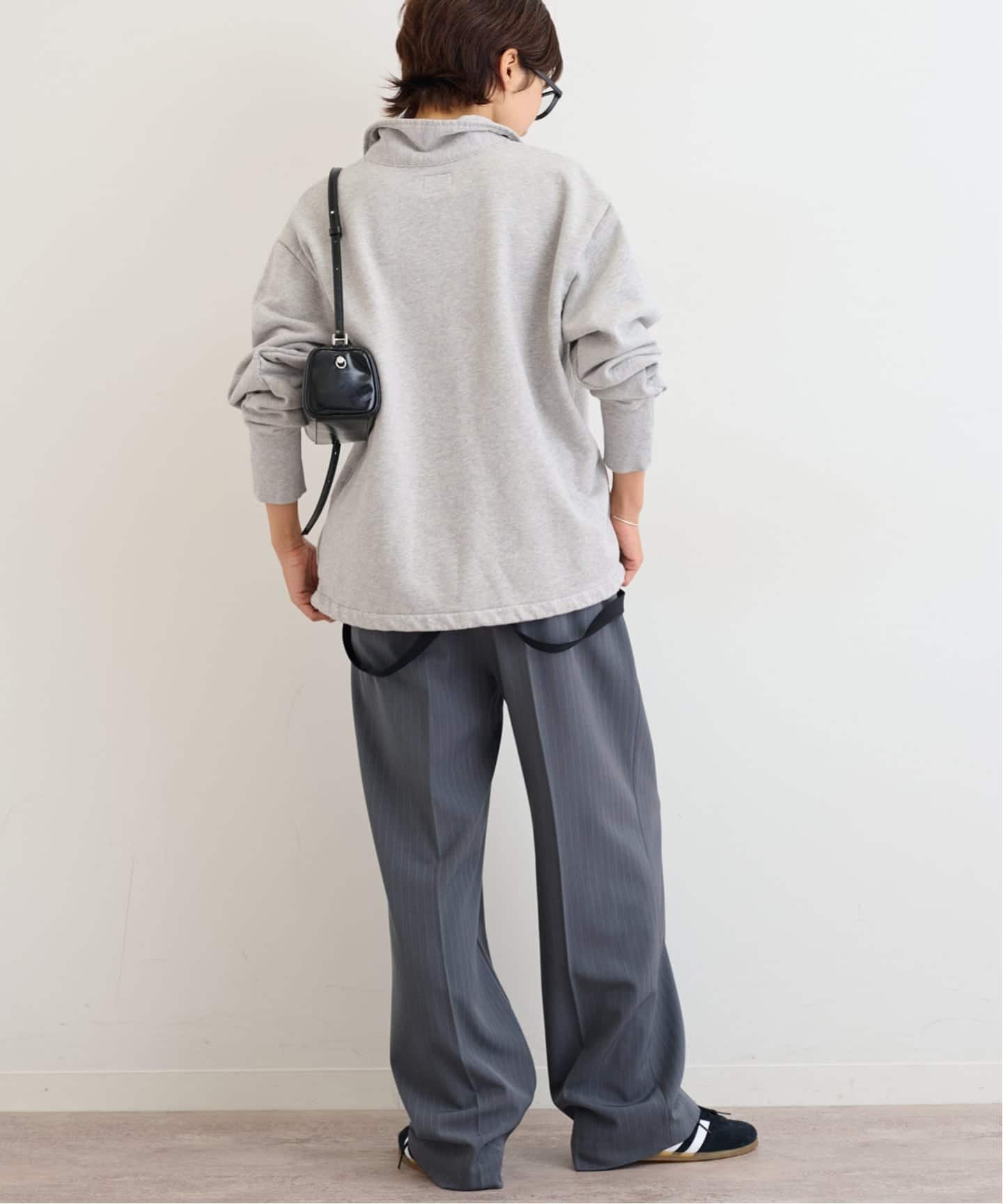 別注【MASON/メイソン】ハーフジップスウェット（スウェット