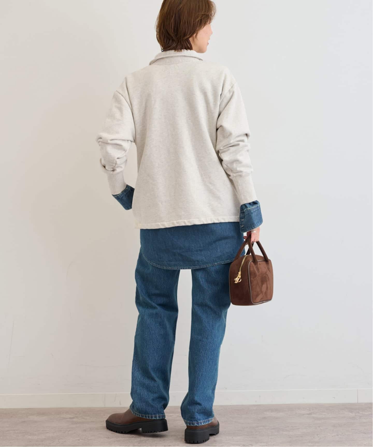 別注【MASON/メイソン】ハーフジップスウェット（スウェット