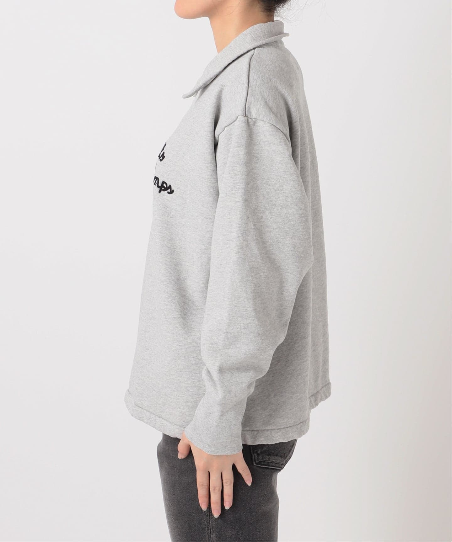 別注【MASON/メイソン】ハーフジップスウェット（スウェット