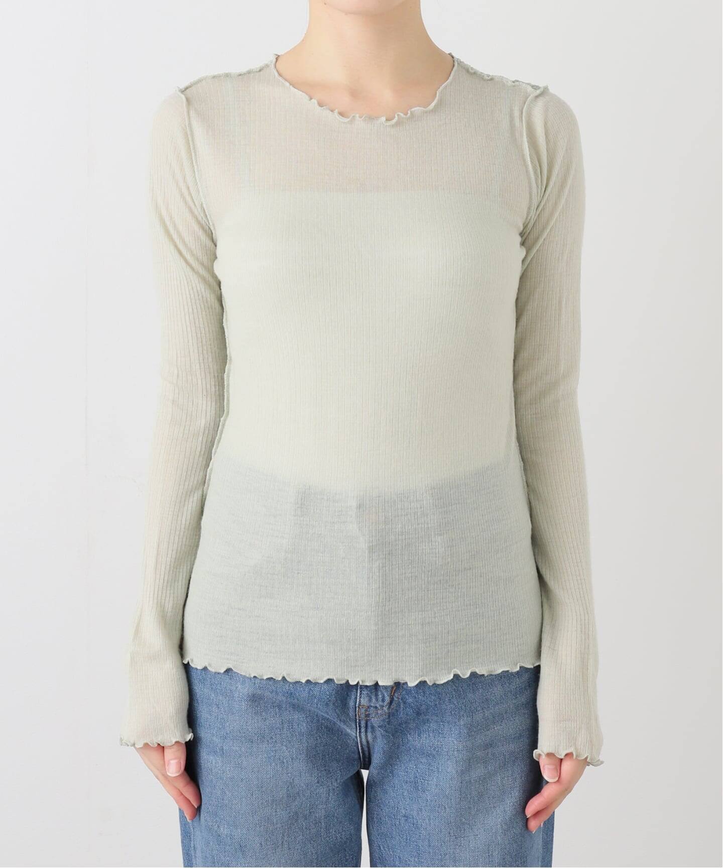 BASERANGE/ベースレンジ】 KENRU LONG SLEEVE TEE（Tシャツ