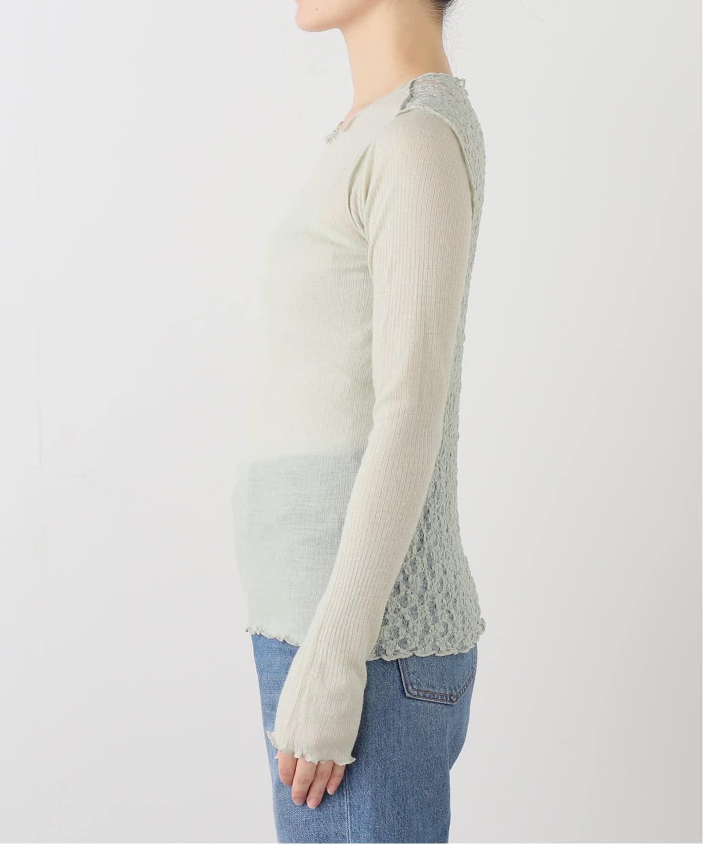 BASERANGE/ベースレンジ】 KENRU LONG SLEEVE TEE（Tシャツ