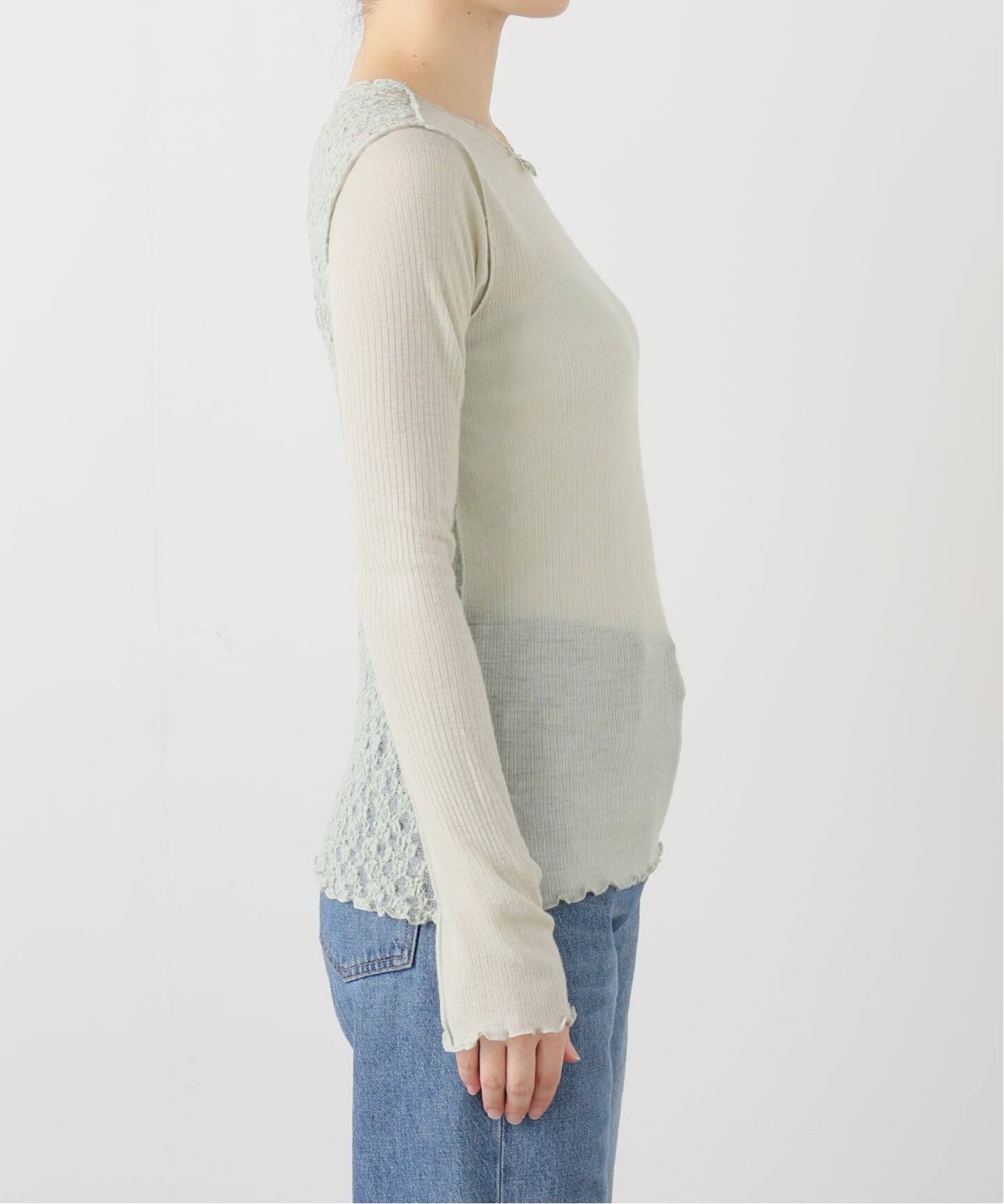 BASERANGE/ベースレンジ】 KENRU LONG SLEEVE TEE（Tシャツ