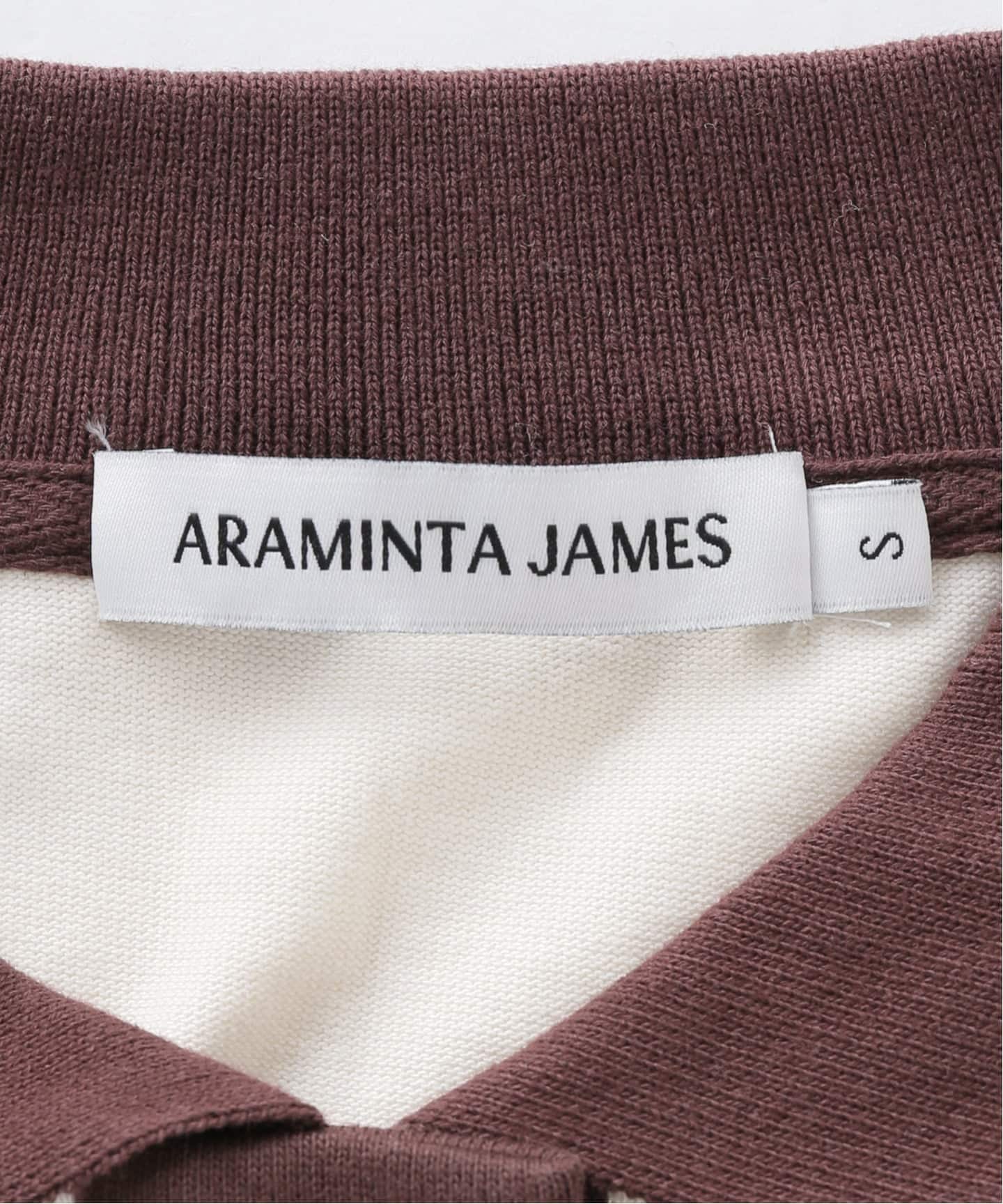 ARAMINTA JAMES/アラミンタ ジェームス】ラグビーポロシャツ（Tシャツ