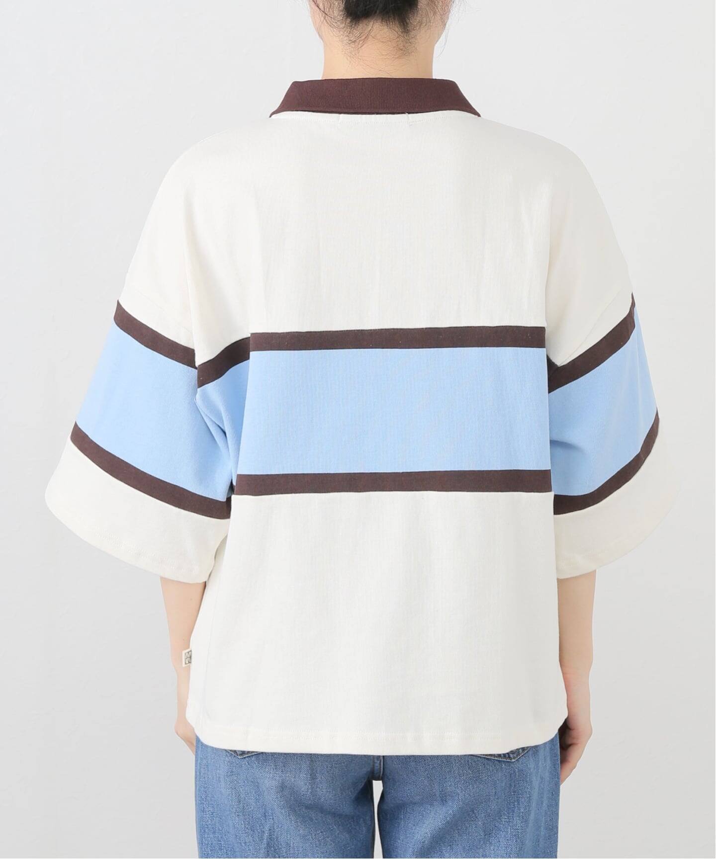 ARAMINTA JAMES/アラミンタ ジェームス】ラグビーポロシャツ（Tシャツ