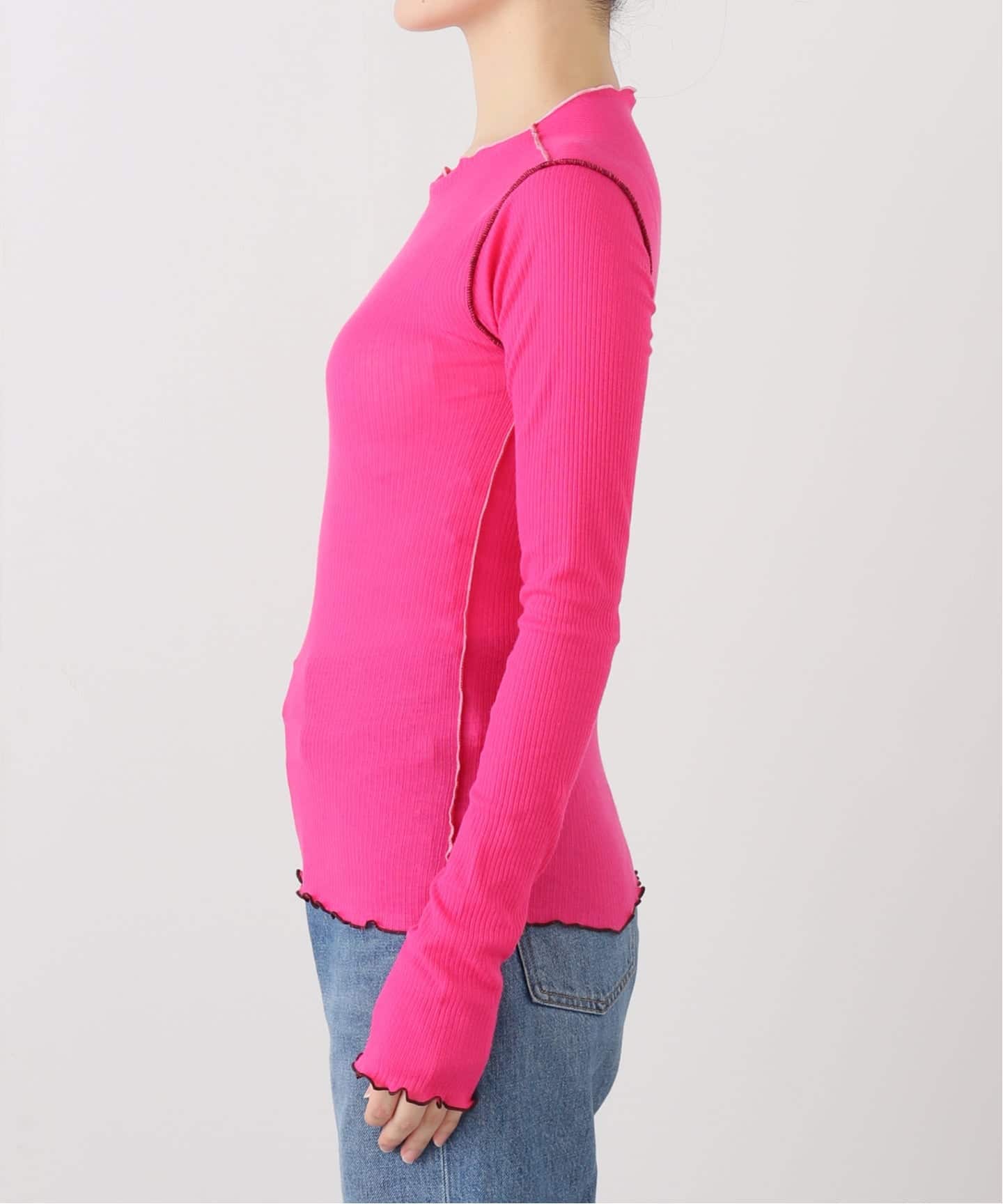 BASERANGE/ベースレンジ】 VEIN LONG SLEEVE TEE（Tシャツ／カットソー