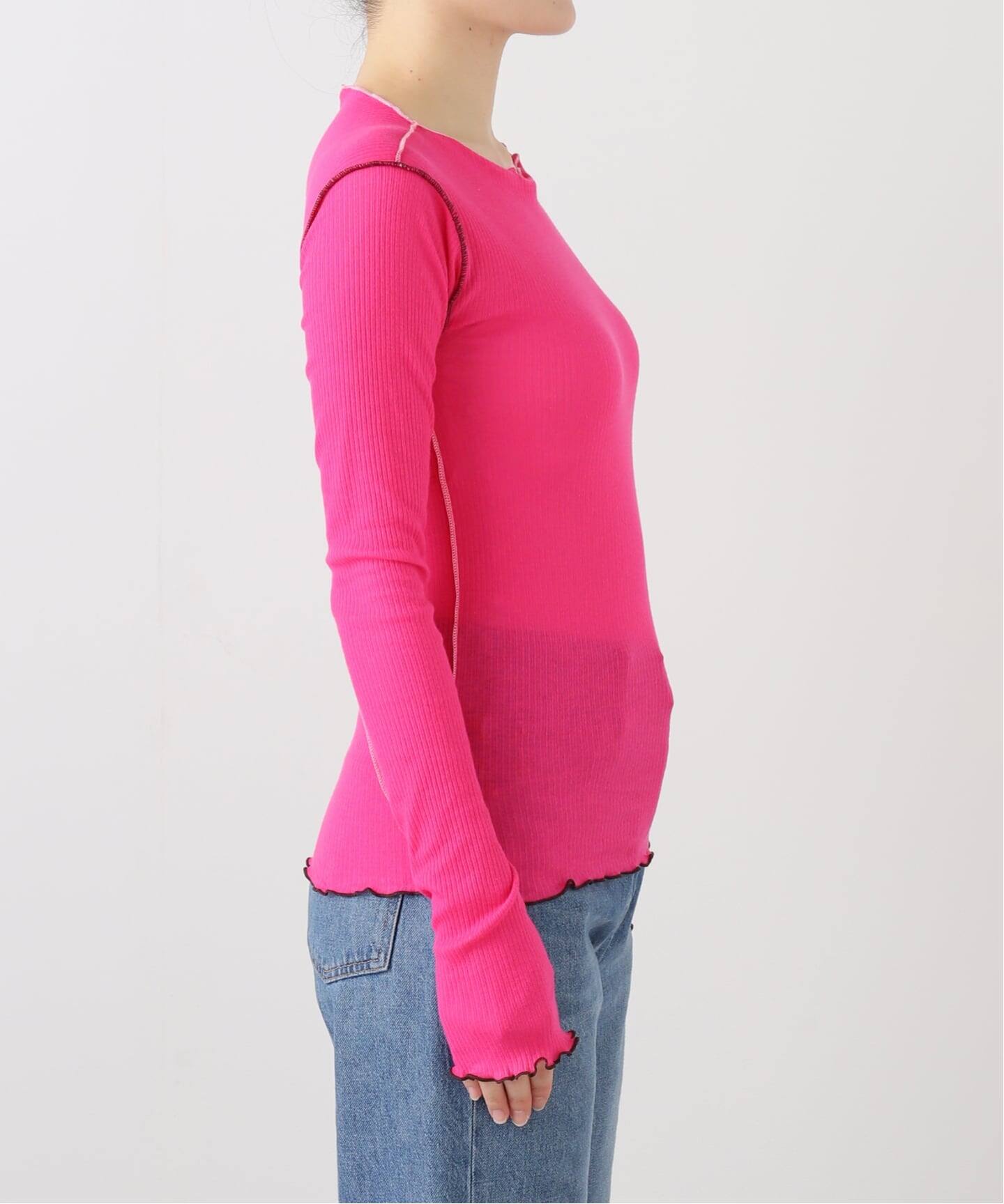 BASERANGE/ベースレンジ】 VEIN LONG SLEEVE TEE（Tシャツ／カットソー