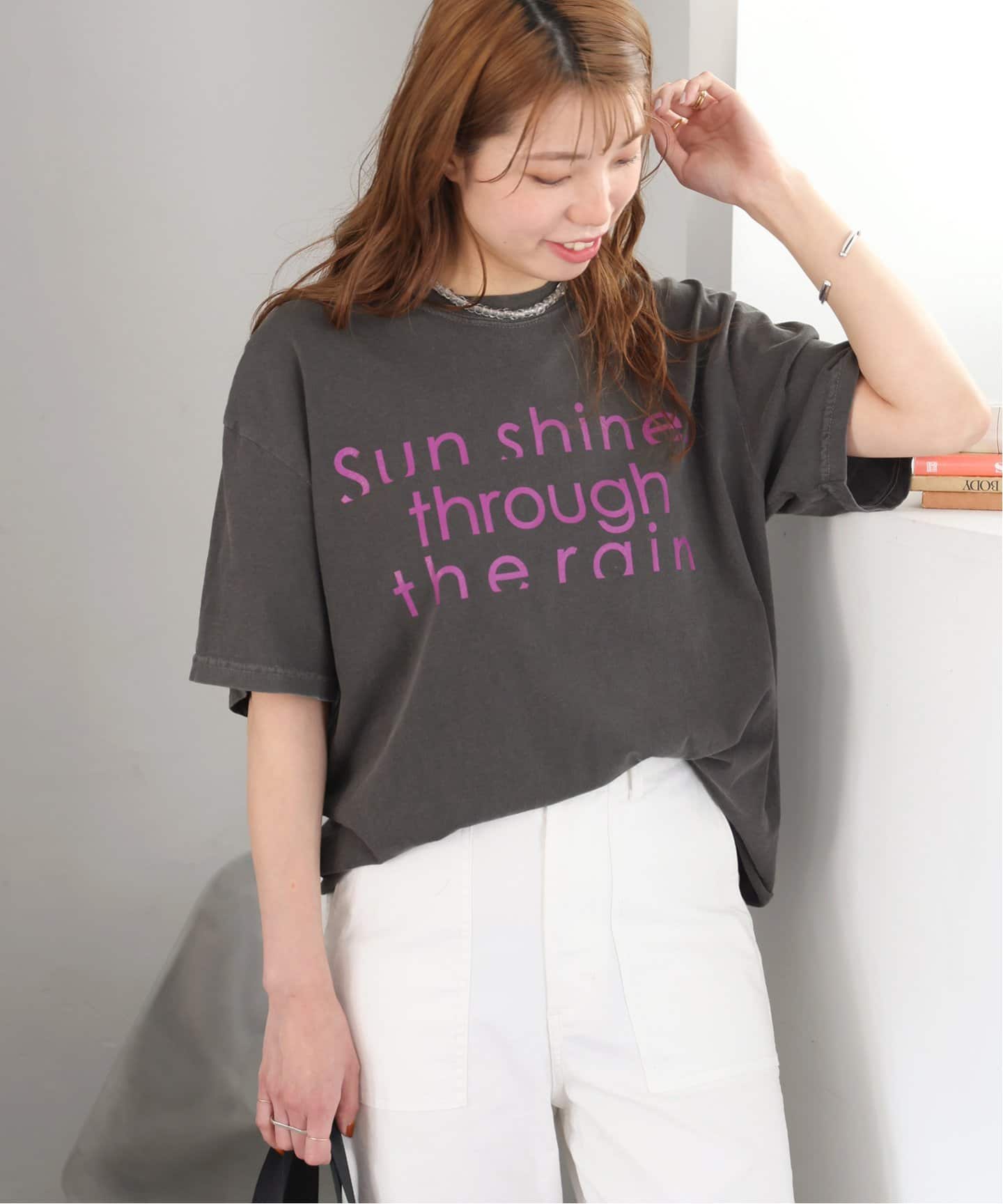 ジャーナルスタンダードレリューム★今期完売ザデイオンザビーチカットオフTシャツ THE DAY ON THE BEACH】カットオフTシャツ（Tシャツ/カットソー