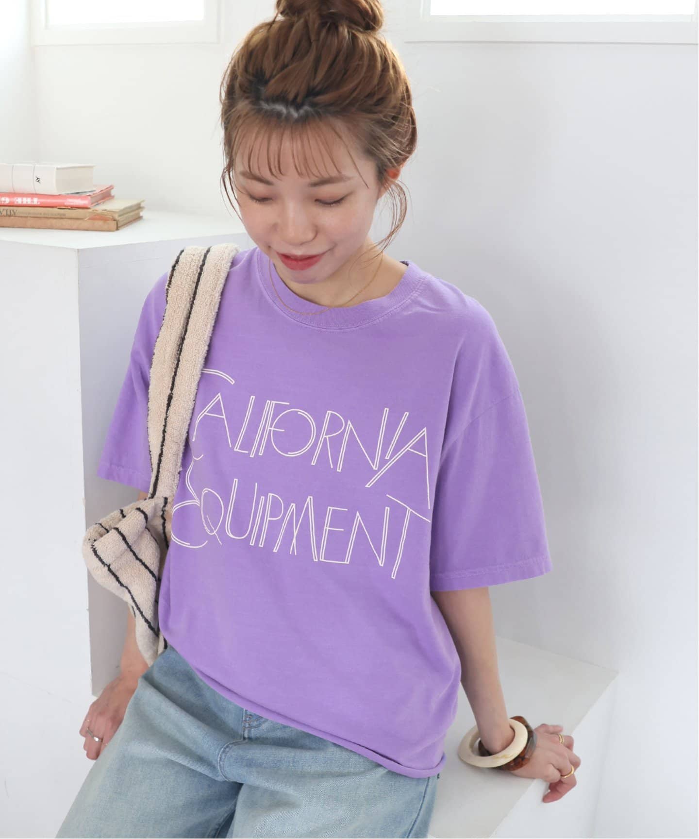 THE DAY ON THE BEACH】カットオフTシャツ（Tシャツ／カットソー