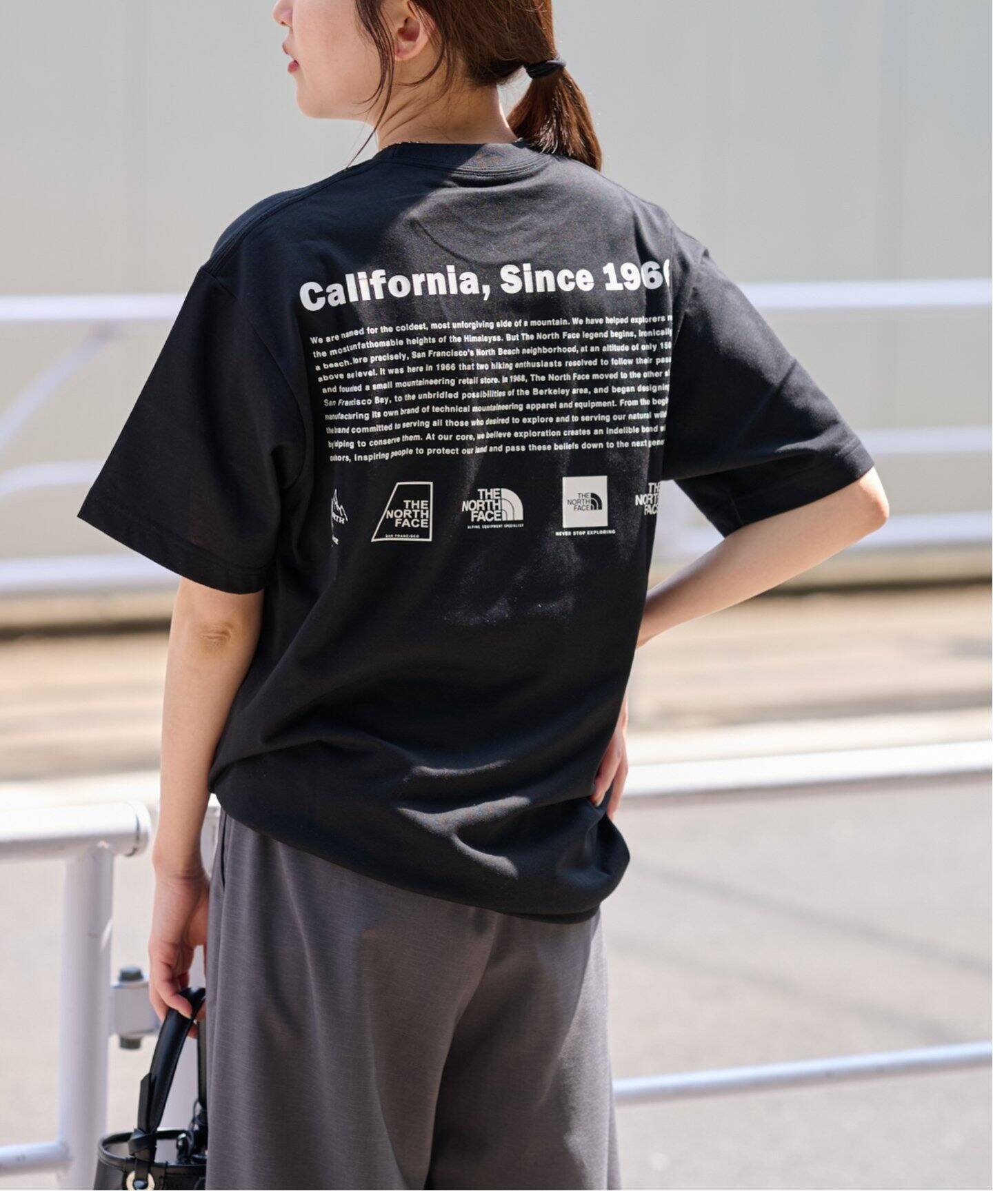 THE NORTH FACE/ ザノースフェイス】S/S Historical Logo T：Tシャツ