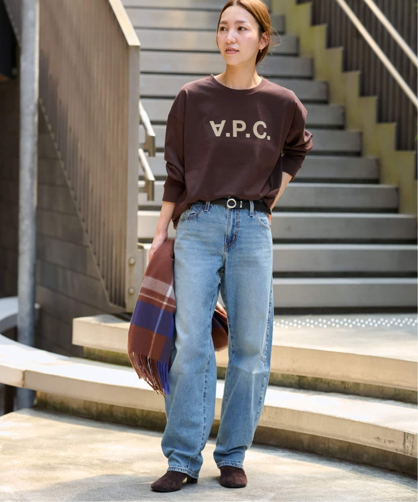 別注【A.P.C./アーペーセー】L/S SHIRT：カットソー（Tシャツ