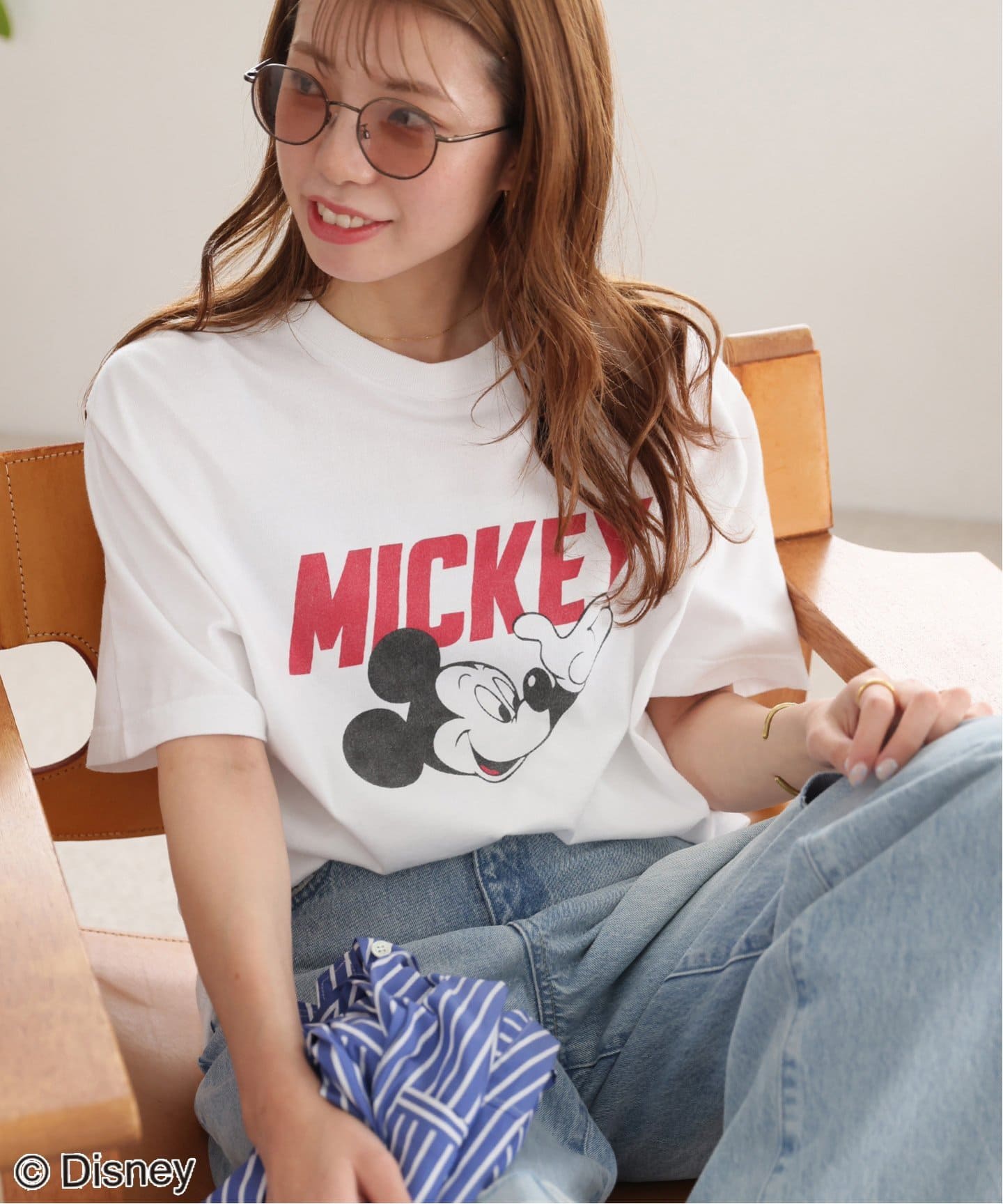ジャーナルスタンダード　GOOD ROCK SPEED ミッキーリンガーTシャツ GOOD ROCK SPEED】Disney MickeyリンガーTシャツ | FREDY