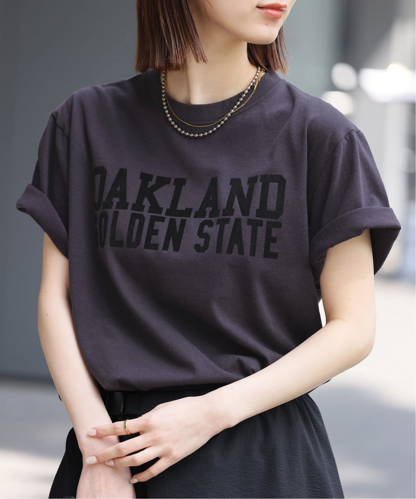 tシャツ 別注「GULFCOAST SPORTSWEAR」ロゴTシャツ レディース JOURNAL STANDARD relume tシャツ 「追加」別注「GULFCOAST