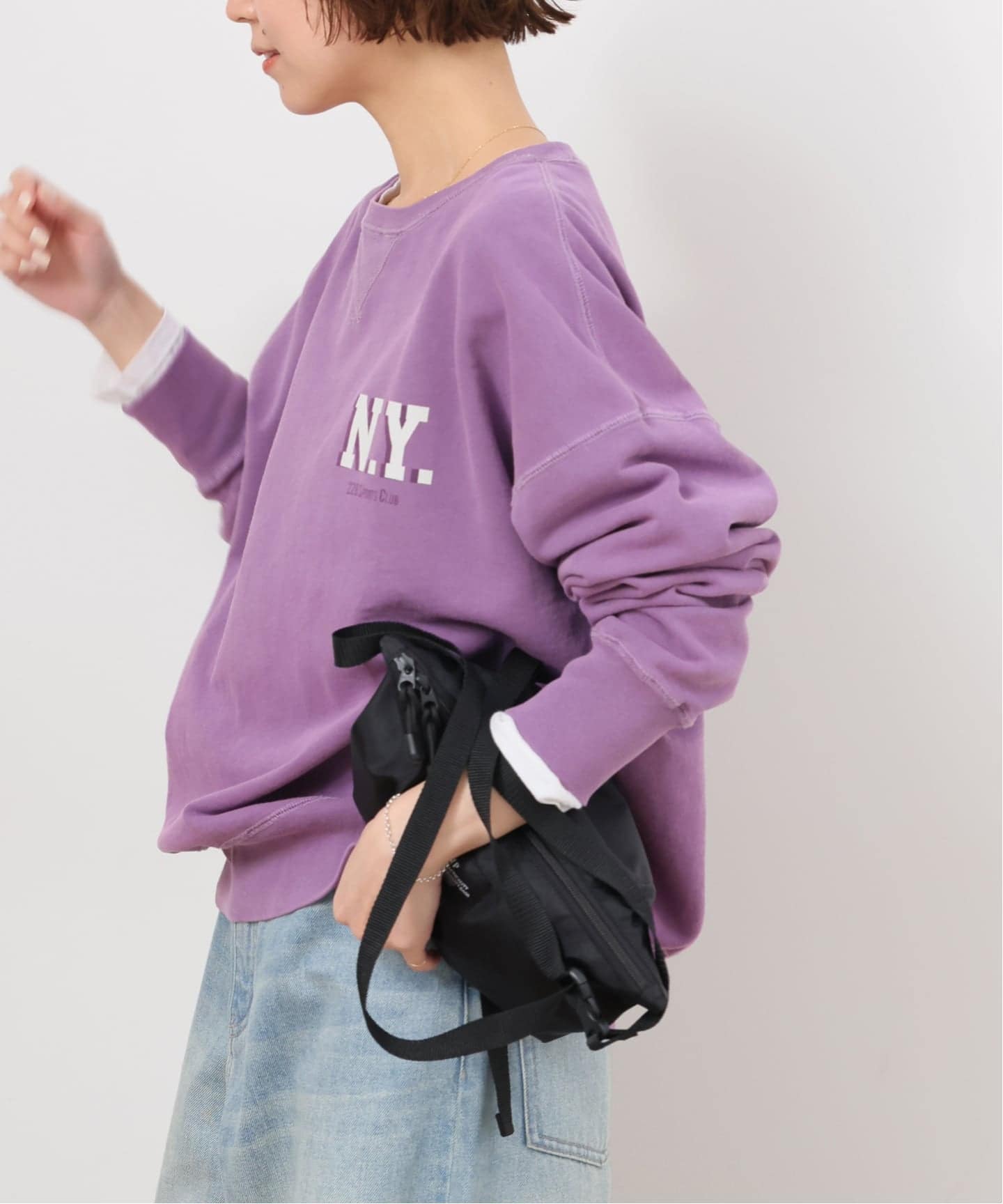 追加4》【HOLIDAYS COMFORT】VINTAGEカコウロゴスウェット（スウェット