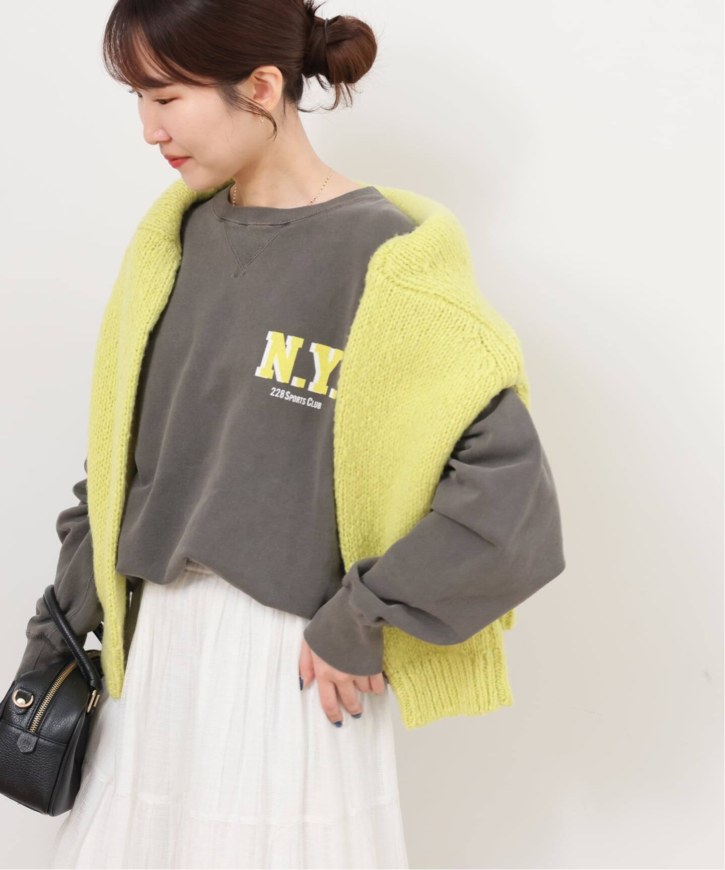 追加4》【HOLIDAYS COMFORT】VINTAGEカコウロゴスウェット（スウェット 