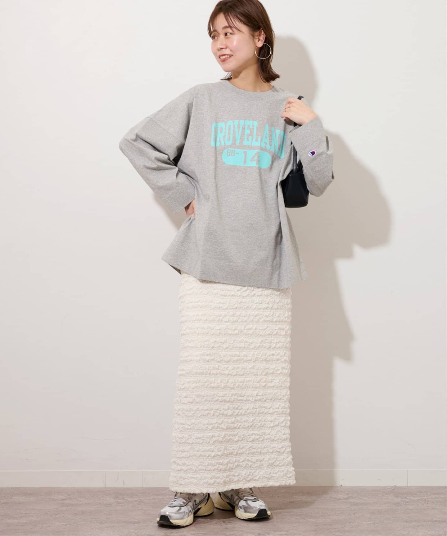 別注【Champion/チャンピオン】16s/1Jersey L/S Tシャツ（T