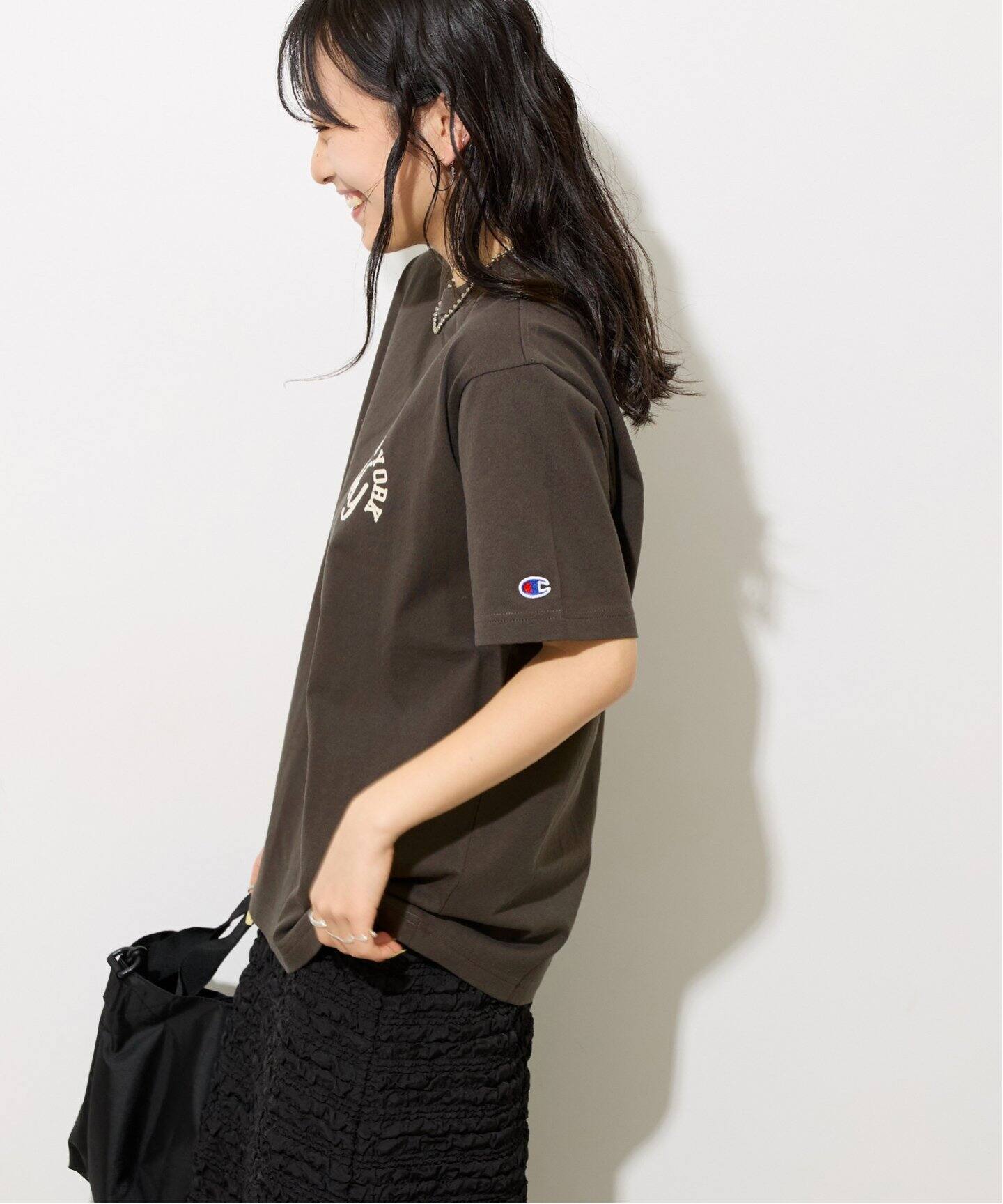 別注【Champion/チャンピオン】20s/1 Cotton Jersey TEE：T