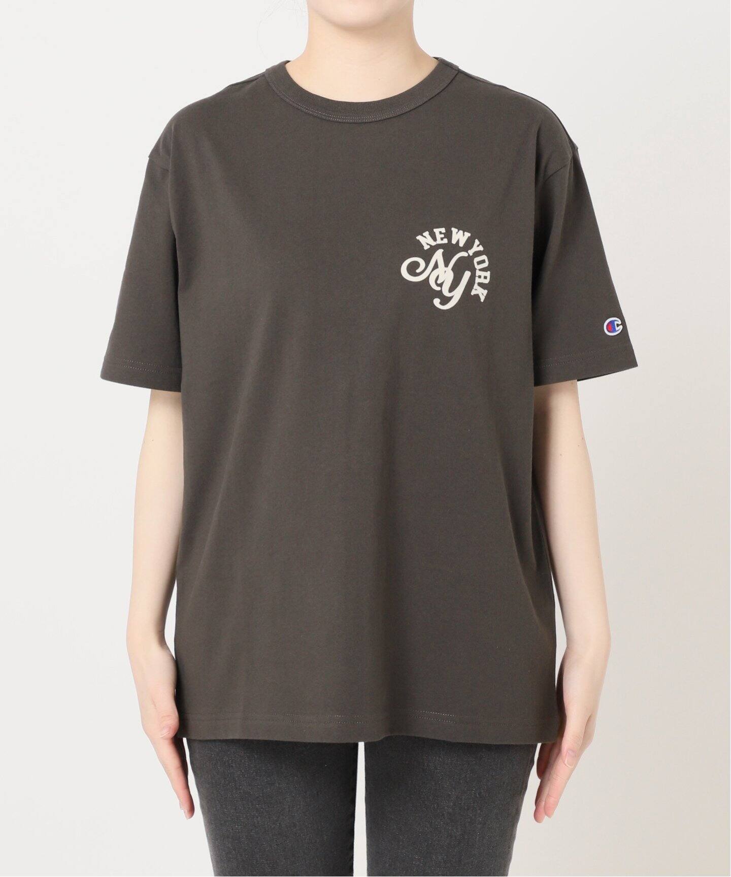 CHAMPION×JOURNAL STANDARD byHOLIDAY Tシャツ CHAMPION×JOURNAL STANDARD by HOLIDAY】 Tシャツ（Tシャツ