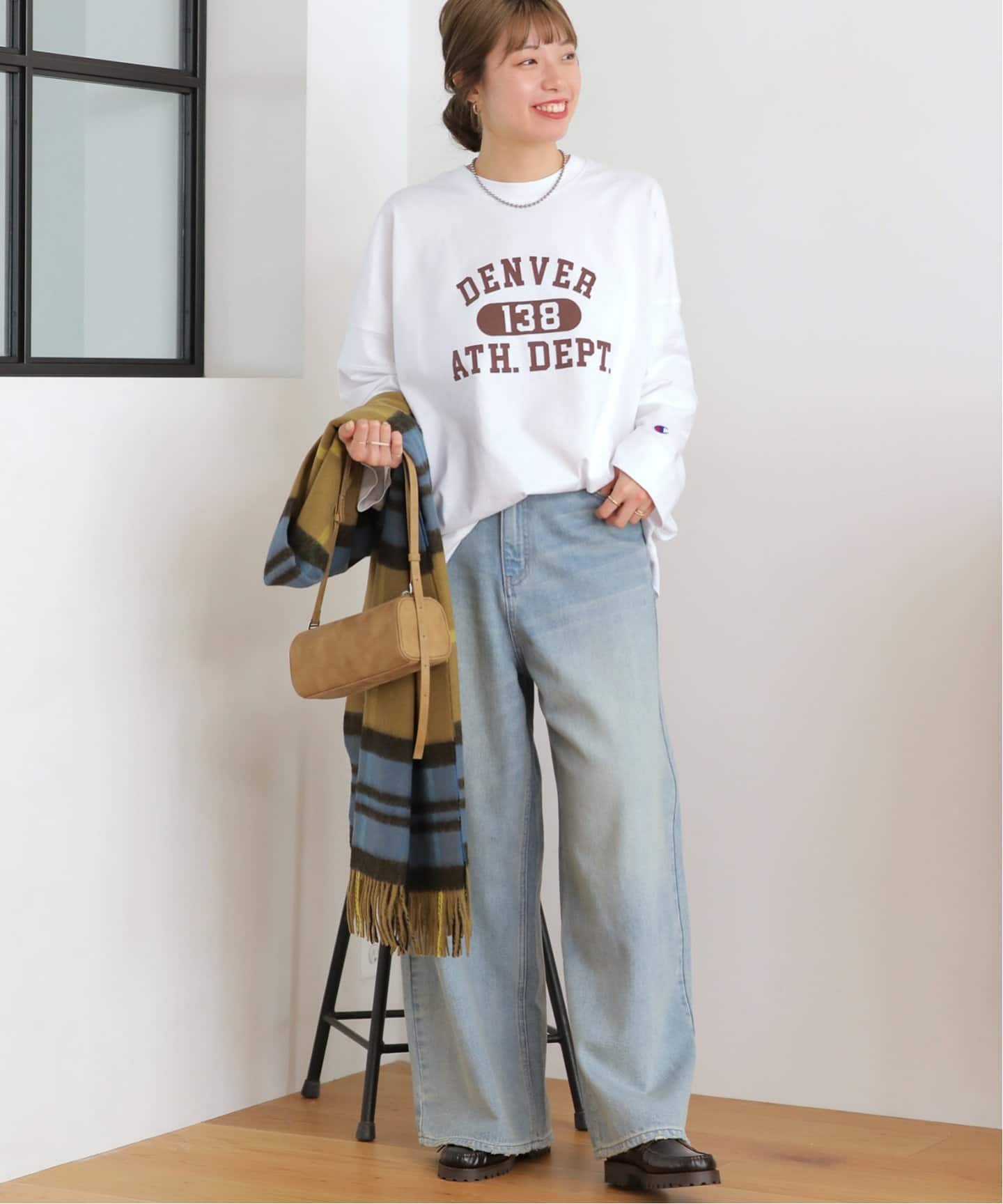予約》別注【Champion/チャンピオン】ロングスリーブTシャツ16s