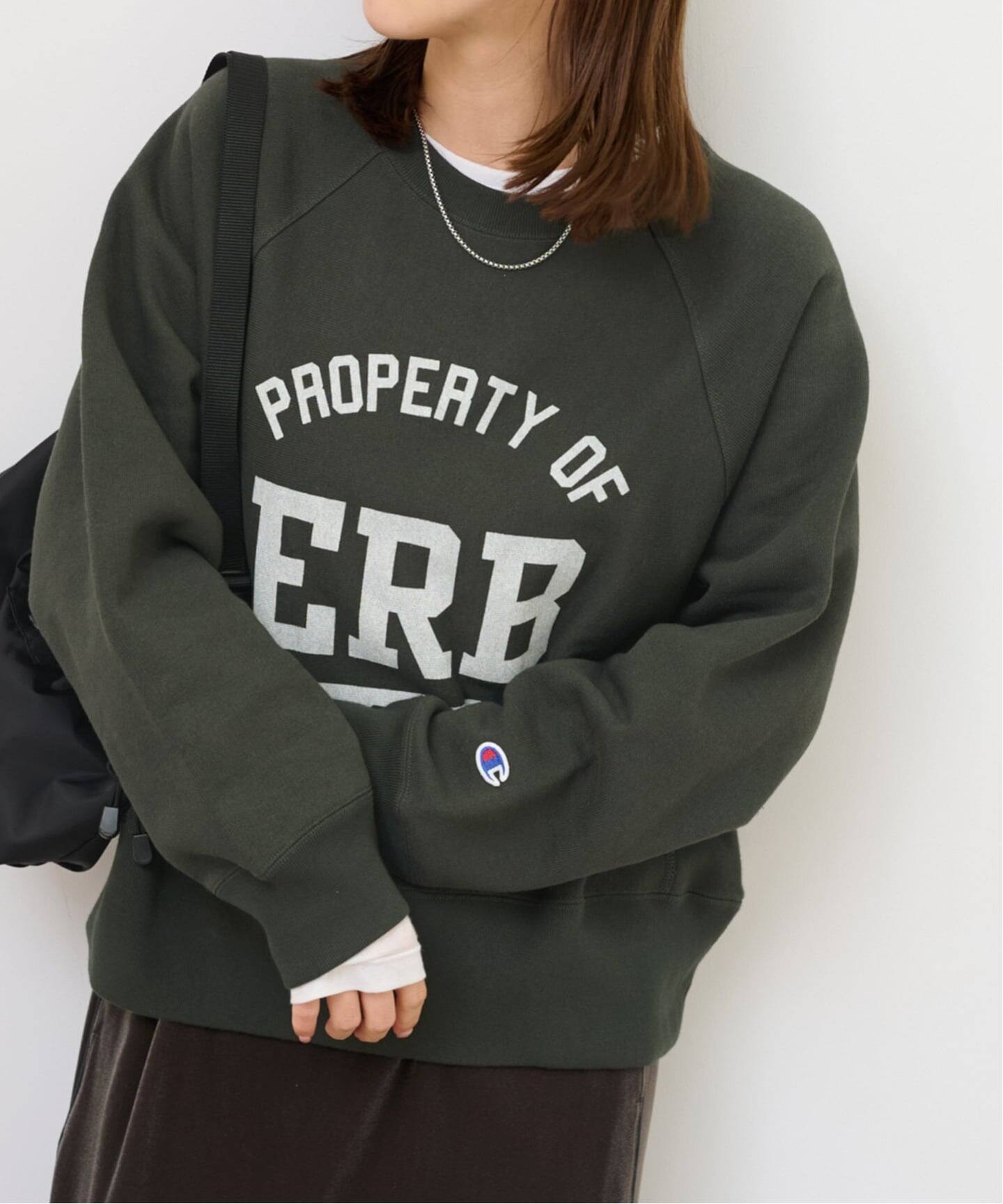 予約》別注【Champion/チャンピオン】RW 11.5oz C/N スウェット