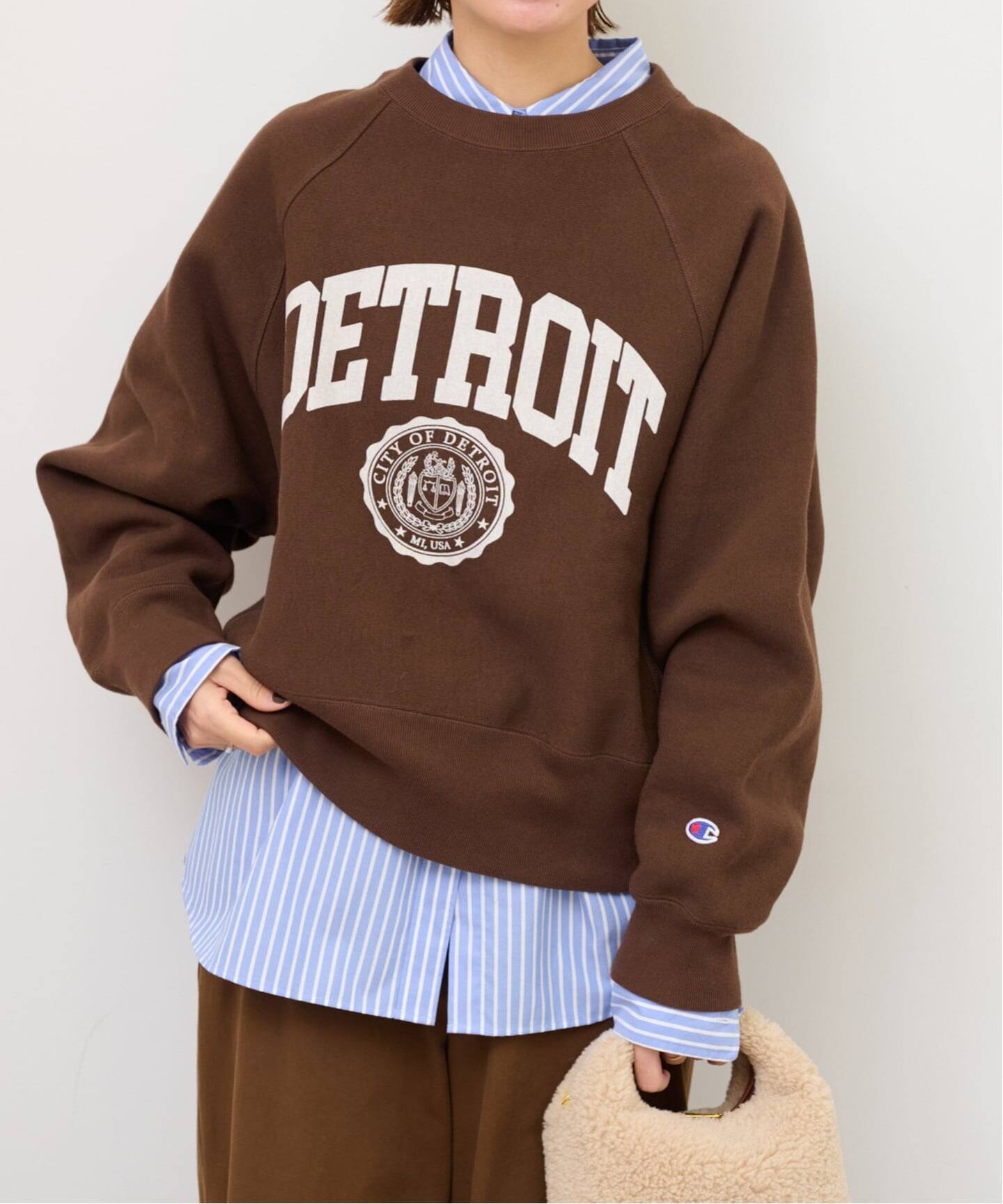 予約》別注【Champion/チャンピオン】RW 11.5oz C/N スウェット