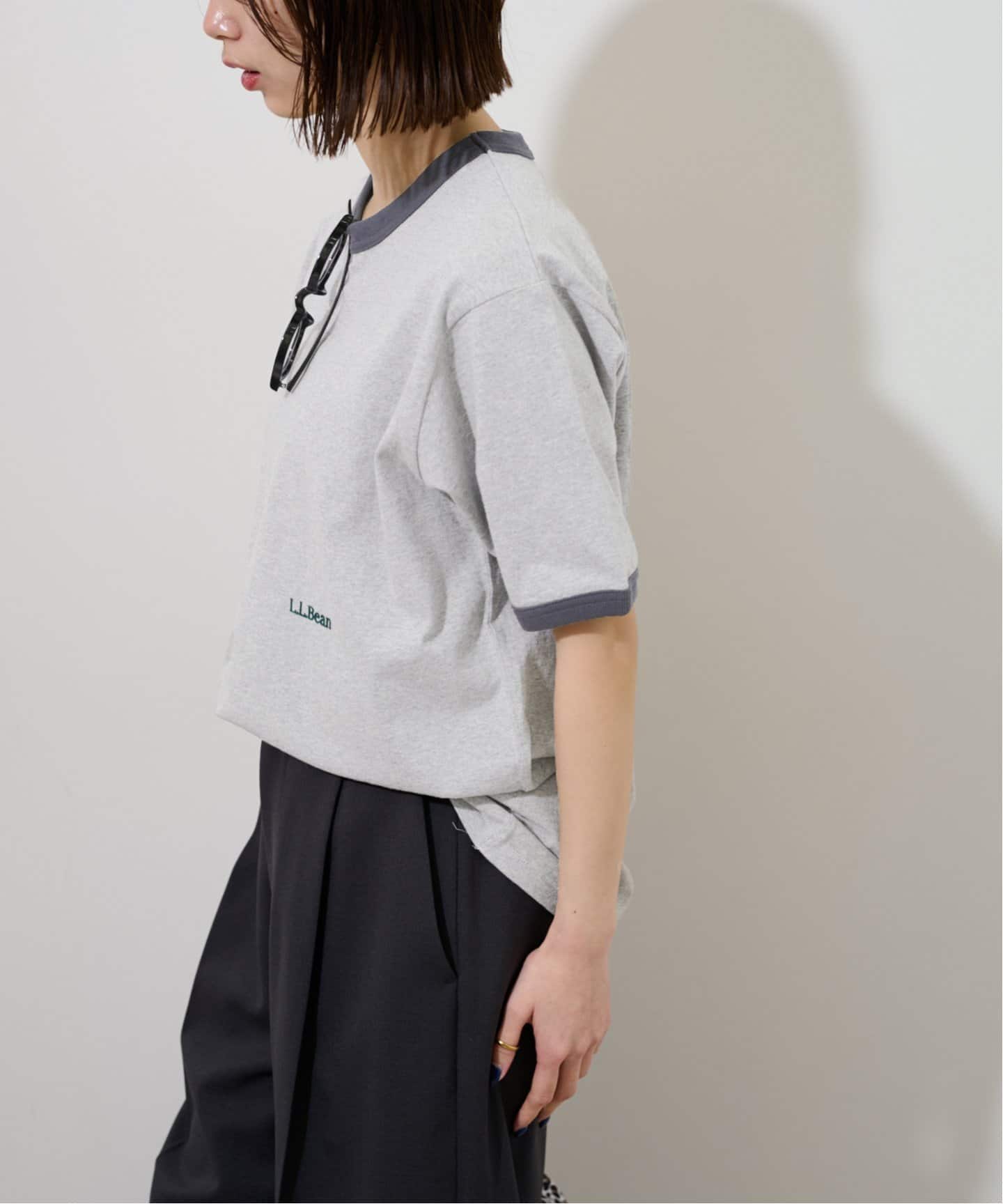 L.L.Bean/エルエルビーン】Morrill Short-Sleeve Ringer Tee：T