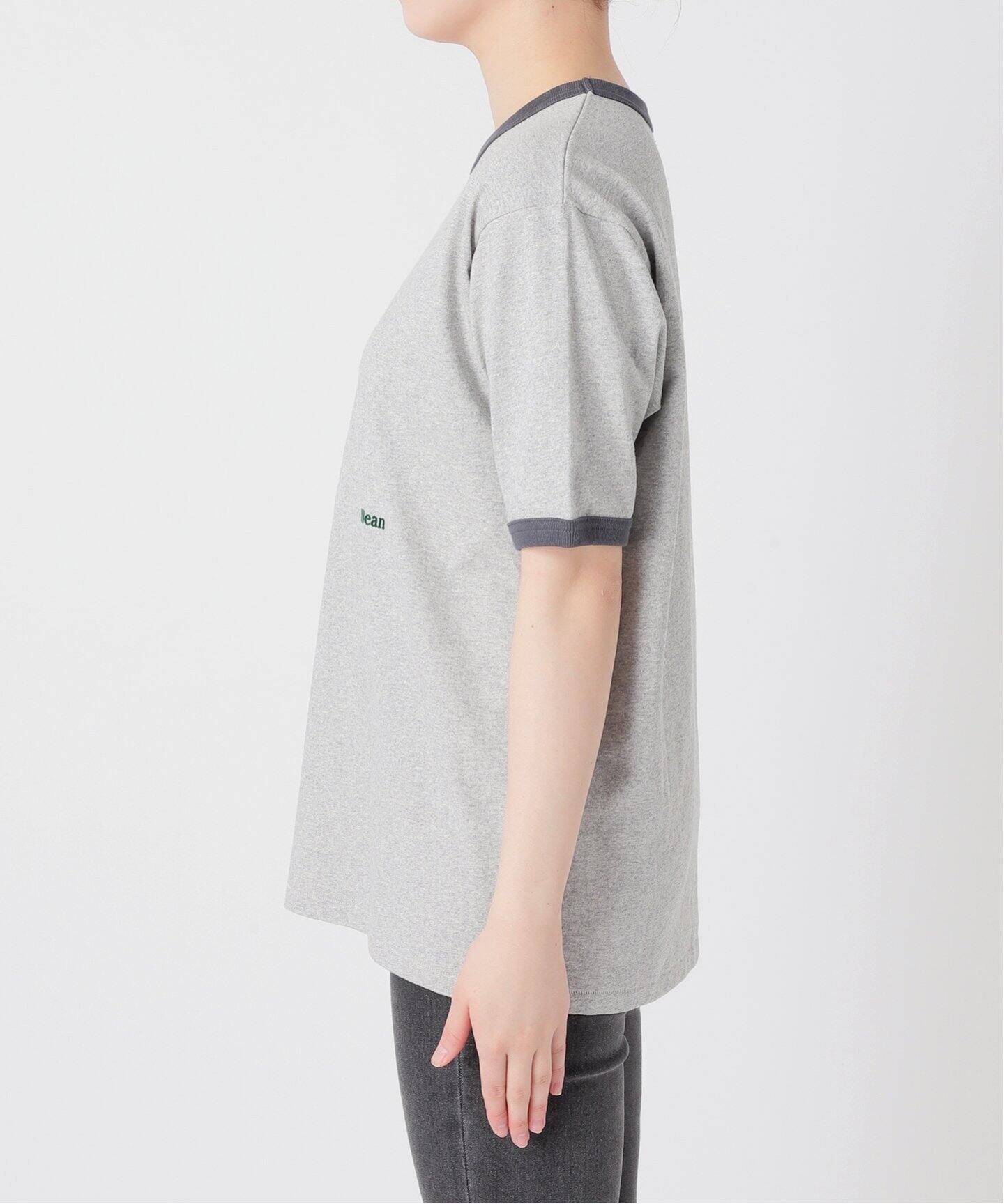 L.L.Bean/エルエルビーン】Morrill Short-Sleeve Ringer Tee：T