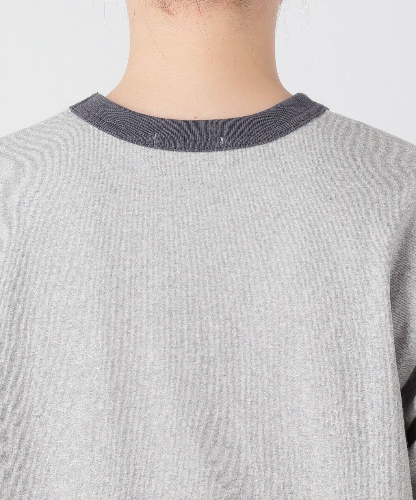 LLbean モリルリンガーTシャツ グレー SALE！20%OFF】Morrill Short-Sleeve Ringer Tee モリル