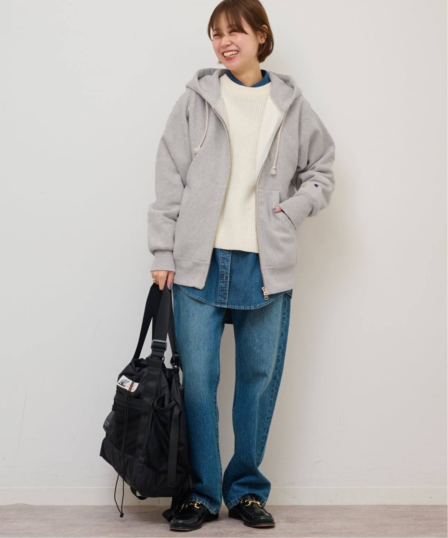 別注【Champion/チャンピオン】RW 11.5oz フ―ディースウェット