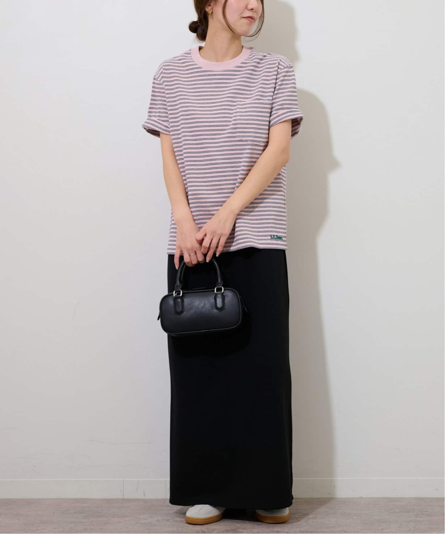 エルエルビーン　ジャーナルスタンダードレリューム　ボーダーTシャツ L.L.Bean/エルエルビーン】Union Short Sleeve Stripe Tee：T