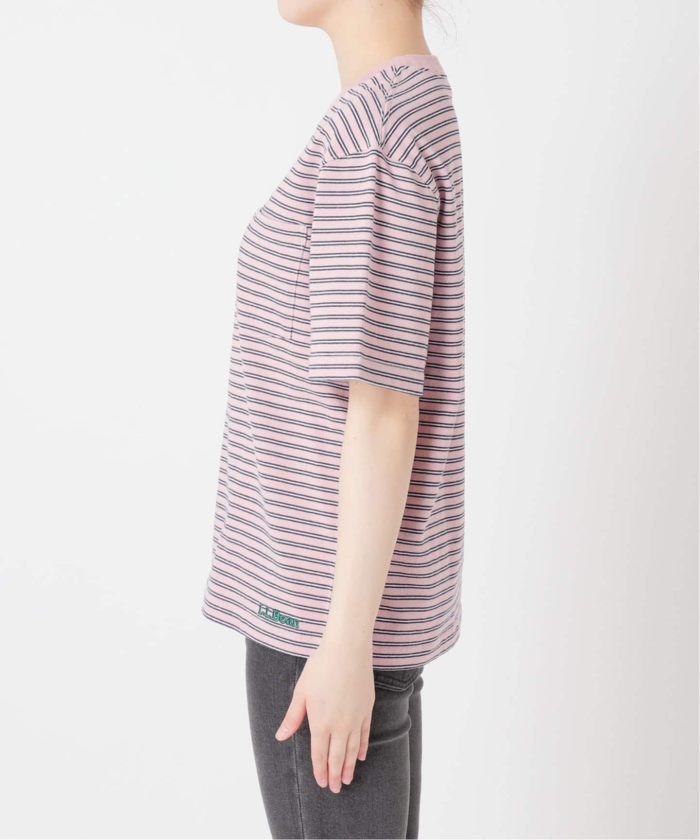 L.L.Bean/エルエルビーン】Union Short Sleeve Stripe Tee：Tシャツ（T