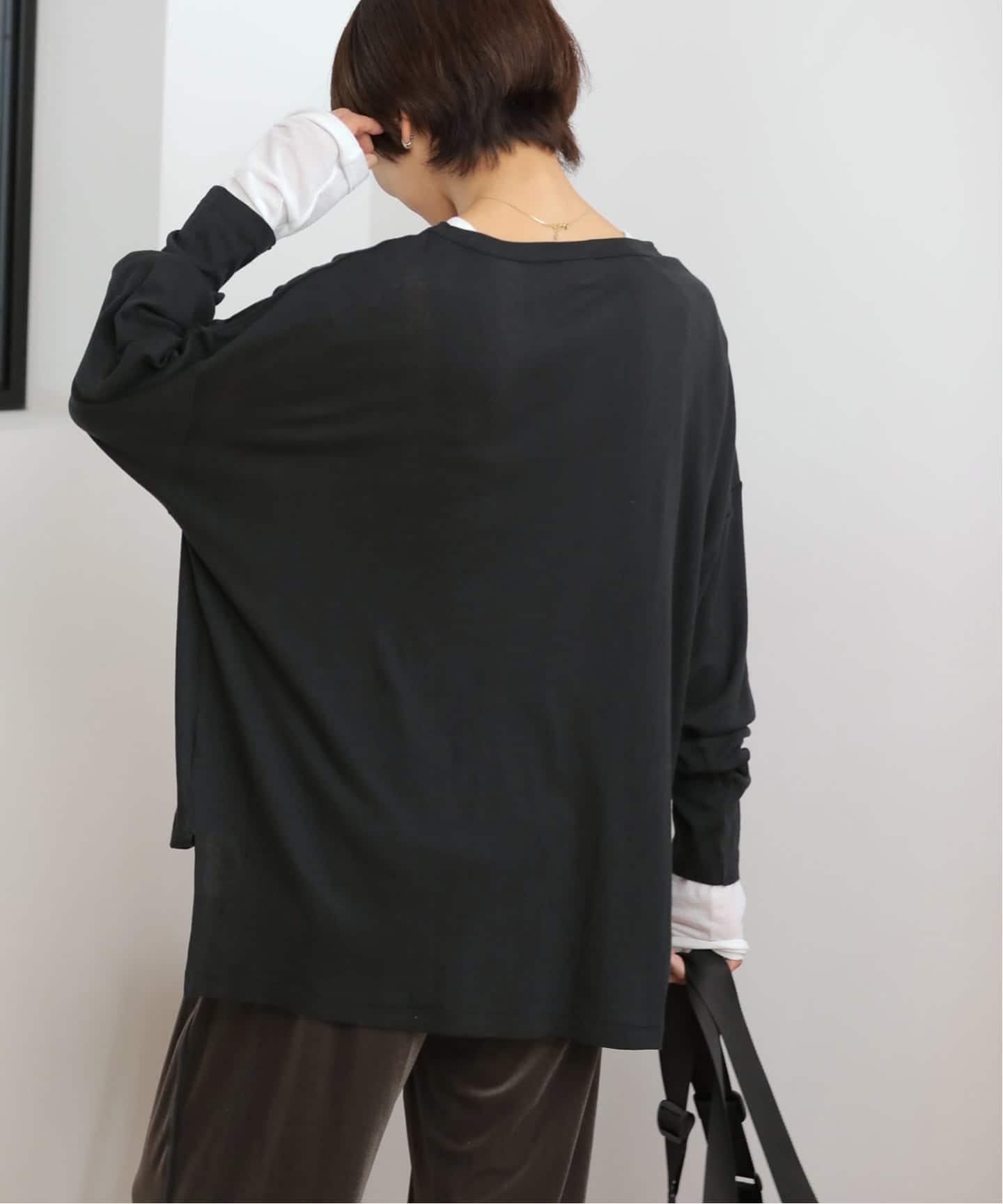 追加3》別注【MILLER/ミラー】 Light Prib L/S：カットソー（T