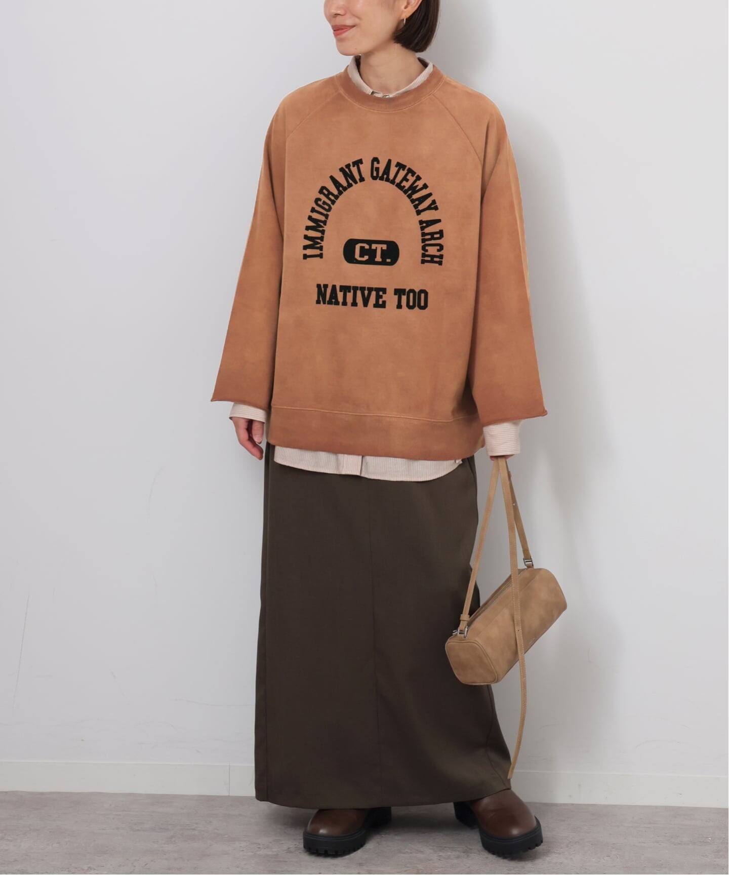 別注【GULFCOAST SPORTSWEAR】ラグランハーフスリーブスウェット（T