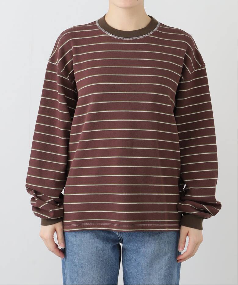 TODAYFUL/トゥデイフル】 Border Long T-shirts（Tシャツ／カットソー 