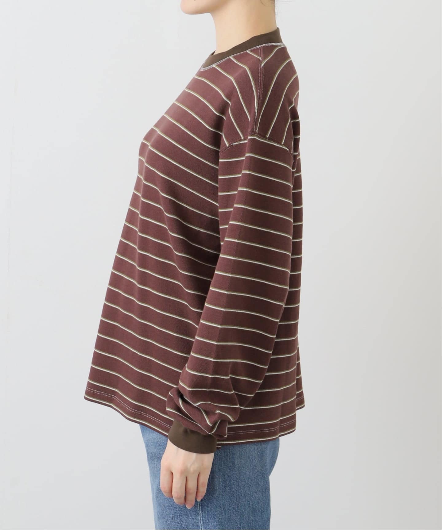 TODAYFUL/トゥデイフル】 Border Long T-shirts（Tシャツ